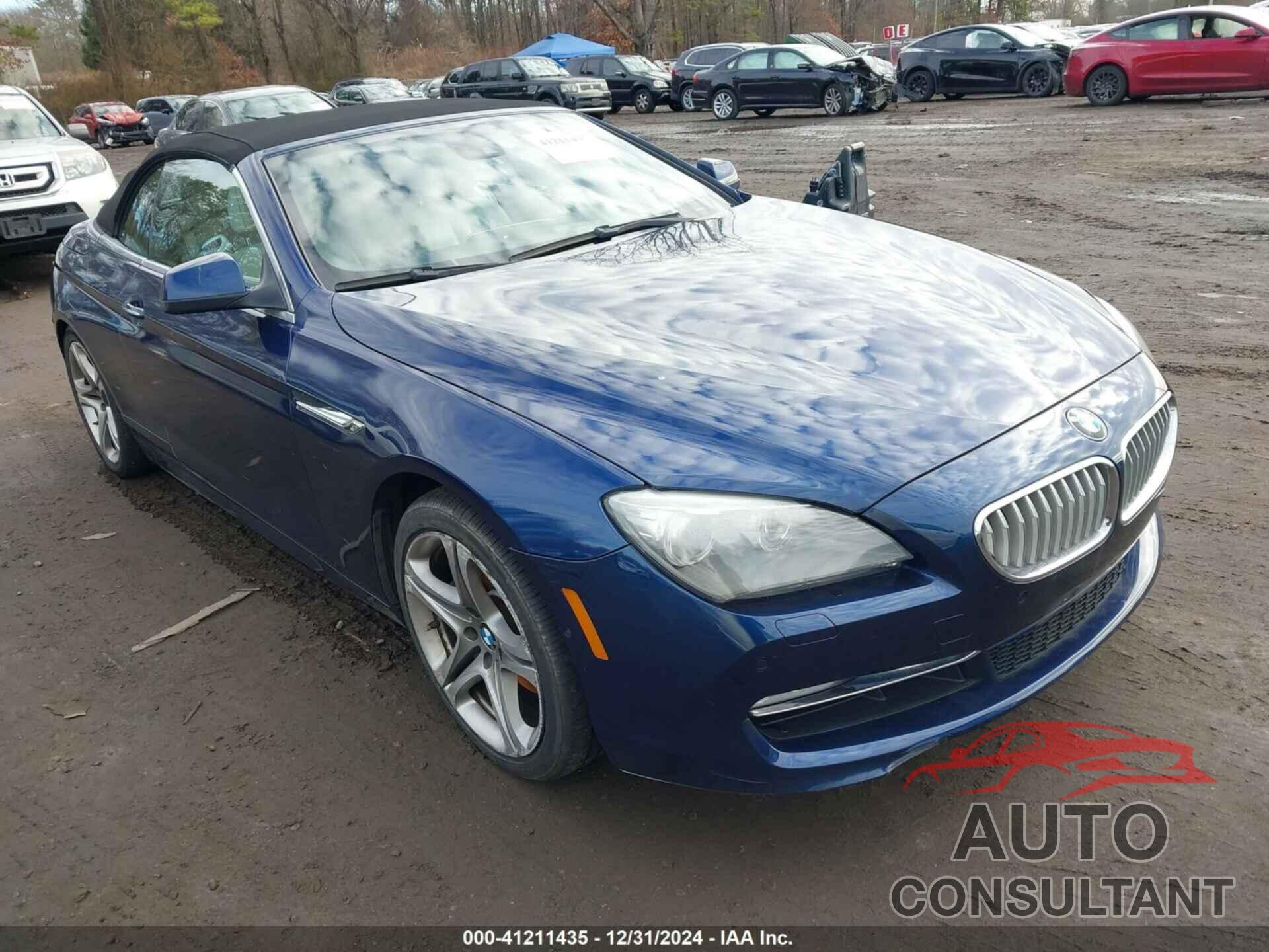 BMW 650I 2012 - WBALZ3C59CDL72605