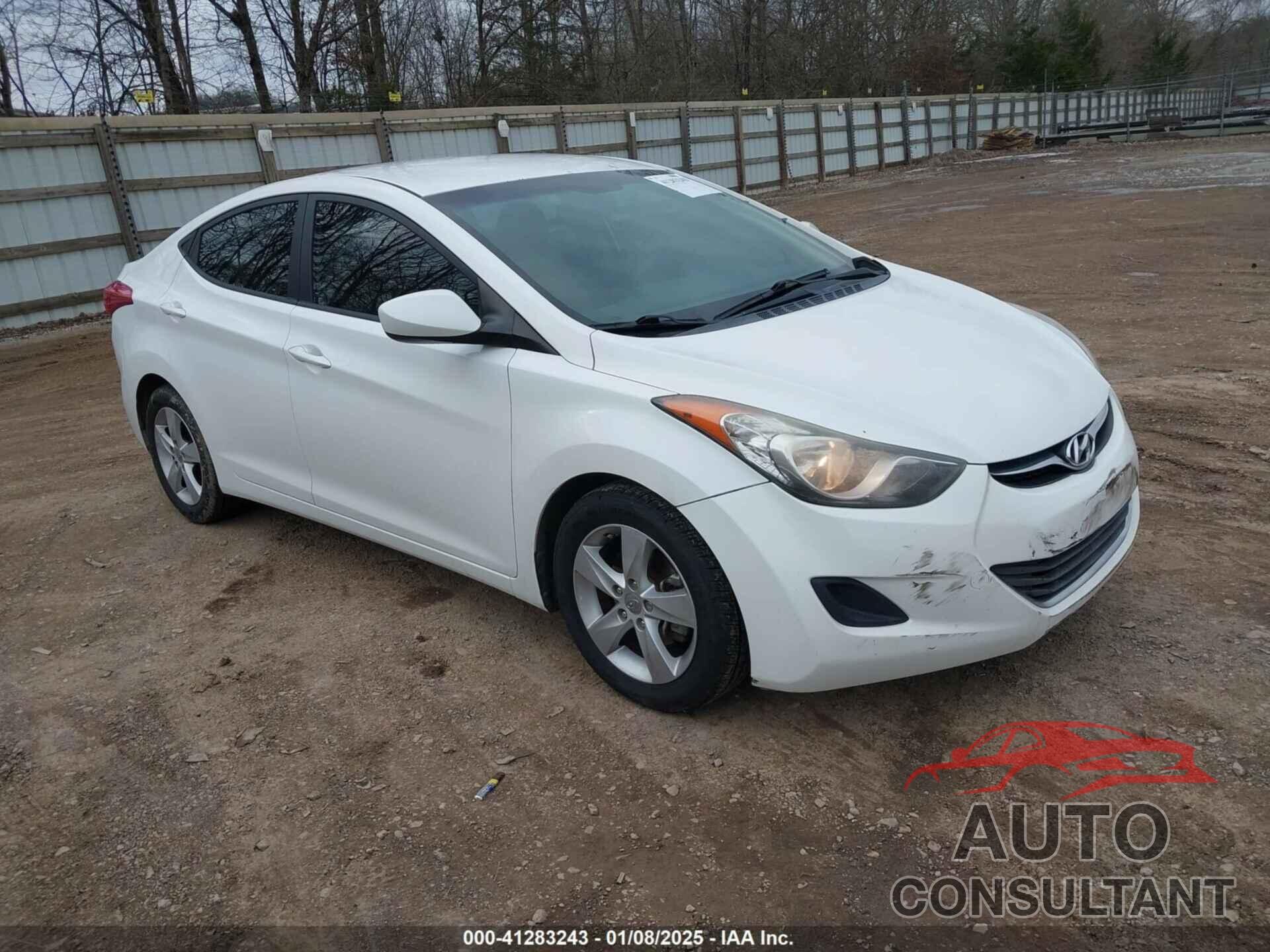 HYUNDAI ELANTRA 2013 - 5NPDH4AE0DH407708