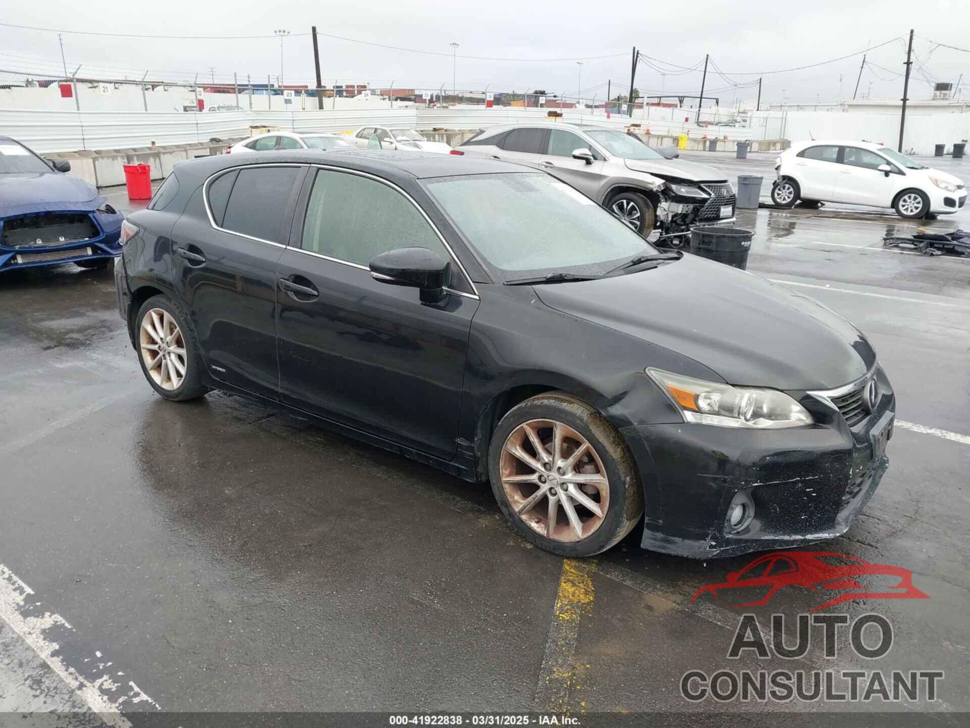 LEXUS CT 200H 2013 - JTHKD5BH7D2158552