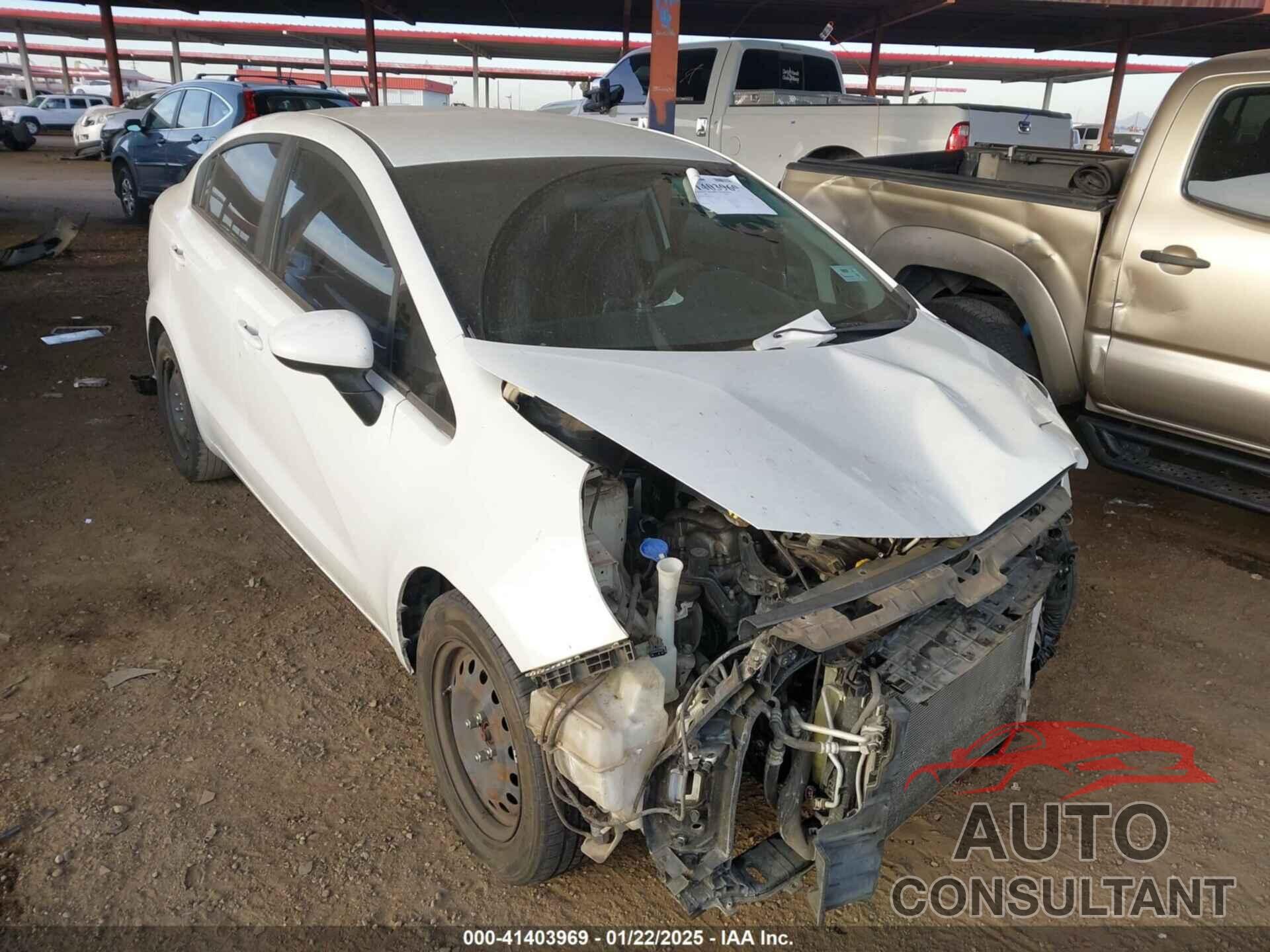 KIA RIO 2017 - KNADM4A38H6021982