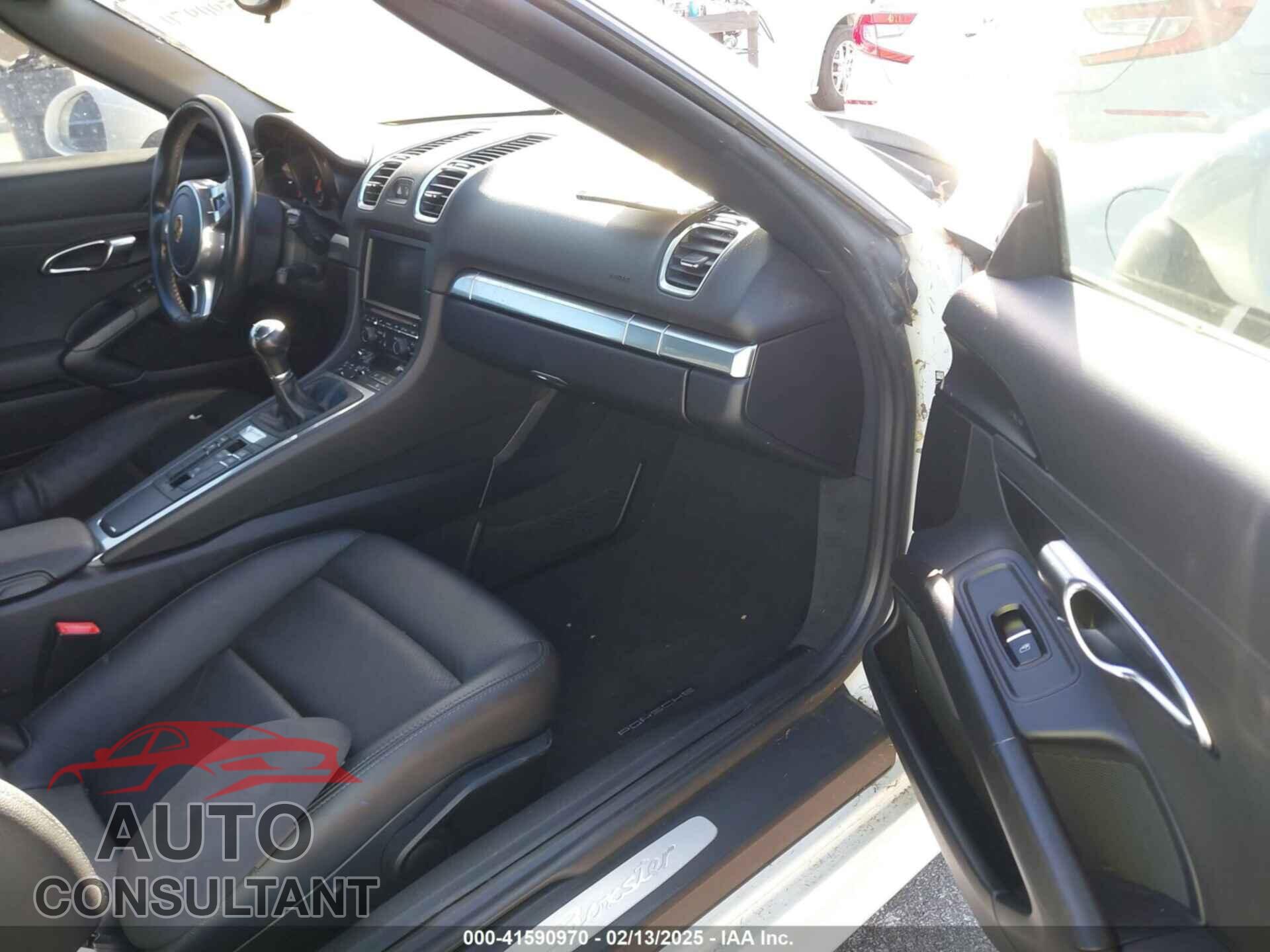 PORSCHE BOXSTER 2015 - WP0CA2A84FS120231