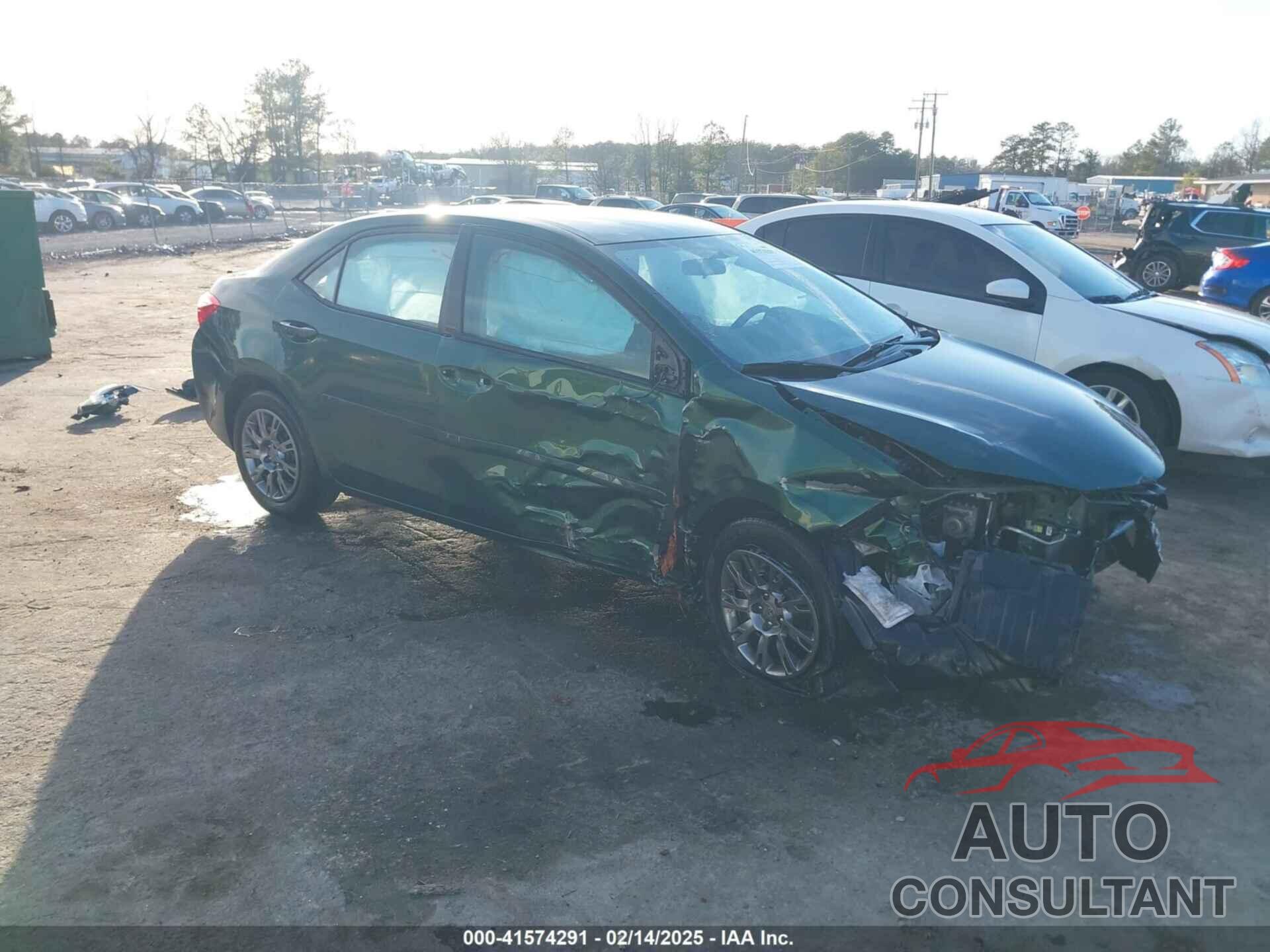 TOYOTA COROLLA 2016 - 2T1BURHE6GC568559