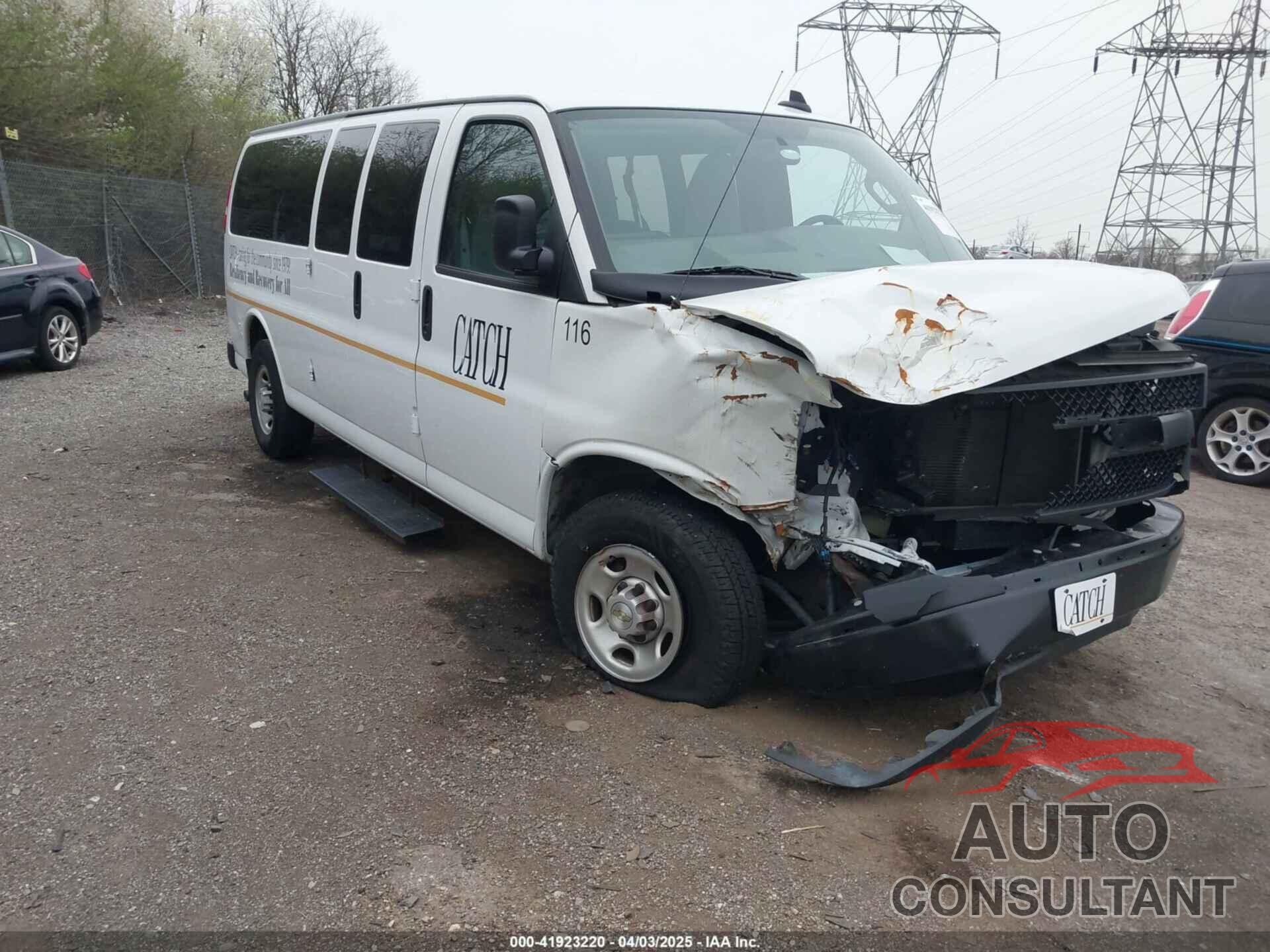CHEVROLET EXPRESS PASSENGER 2023 - 1GAZGNFP2P1137216