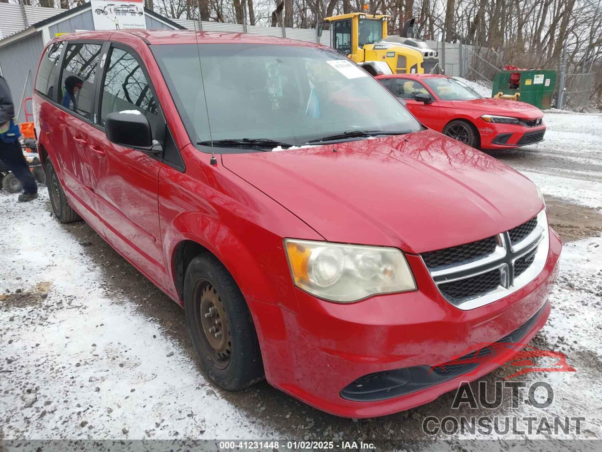 DODGE GRAND CARAVAN 2012 - 2C4RDGBG3CR265617