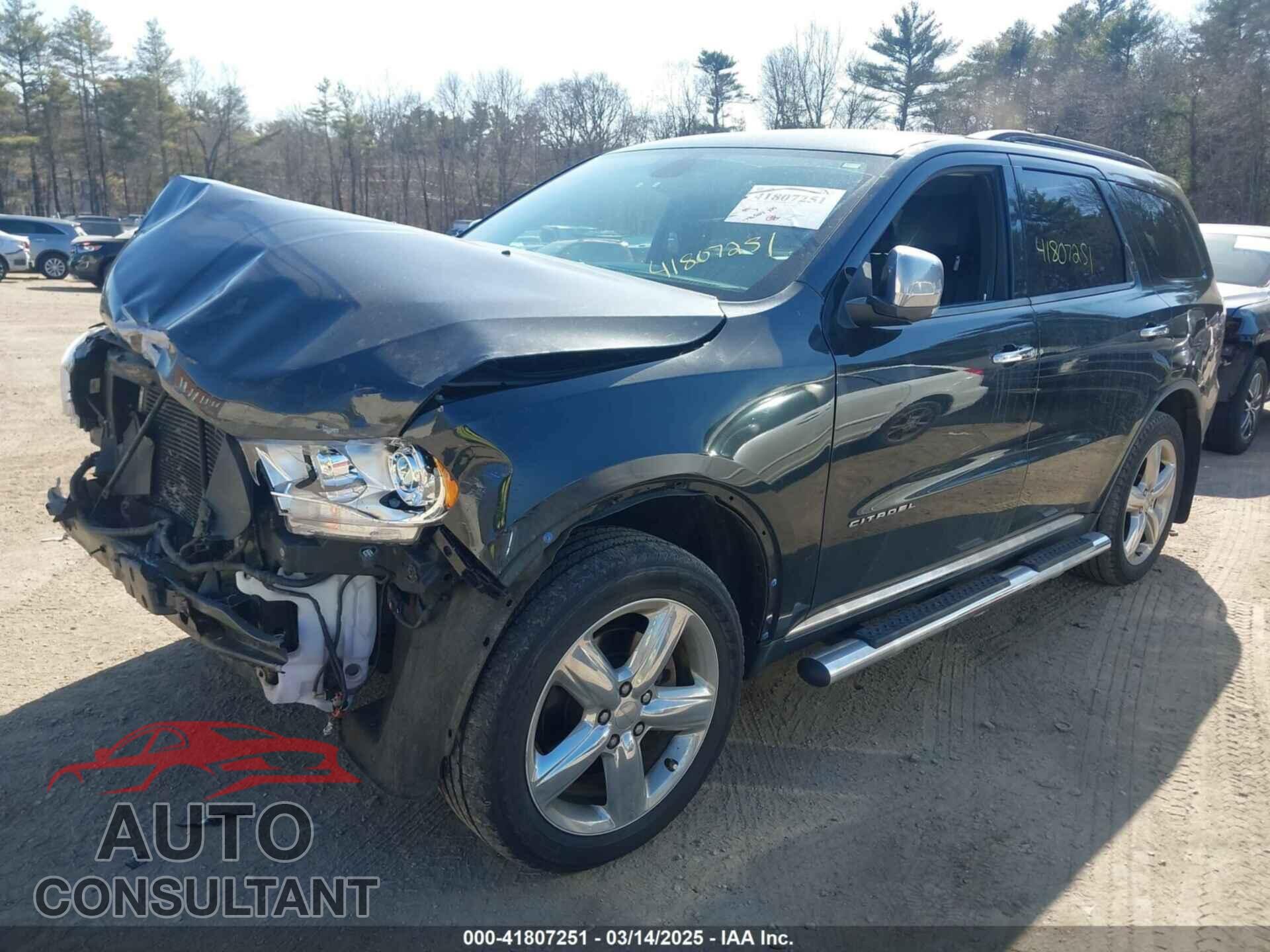 DODGE DURANGO 2013 - 1C4SDJET3DC673455