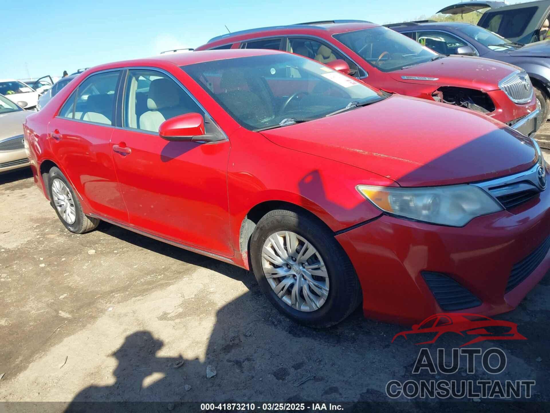 TOYOTA CAMRY 2013 - 4T1BF1FK1DU722397