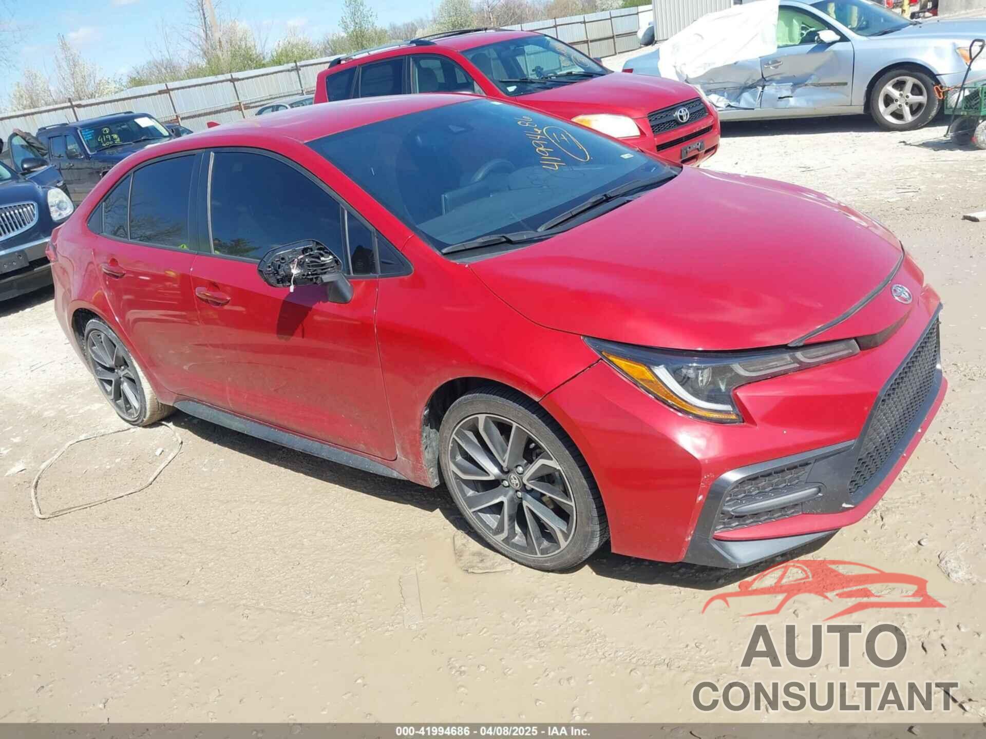 TOYOTA COROLLA 2020 - JTDS4RCE4LJ025443