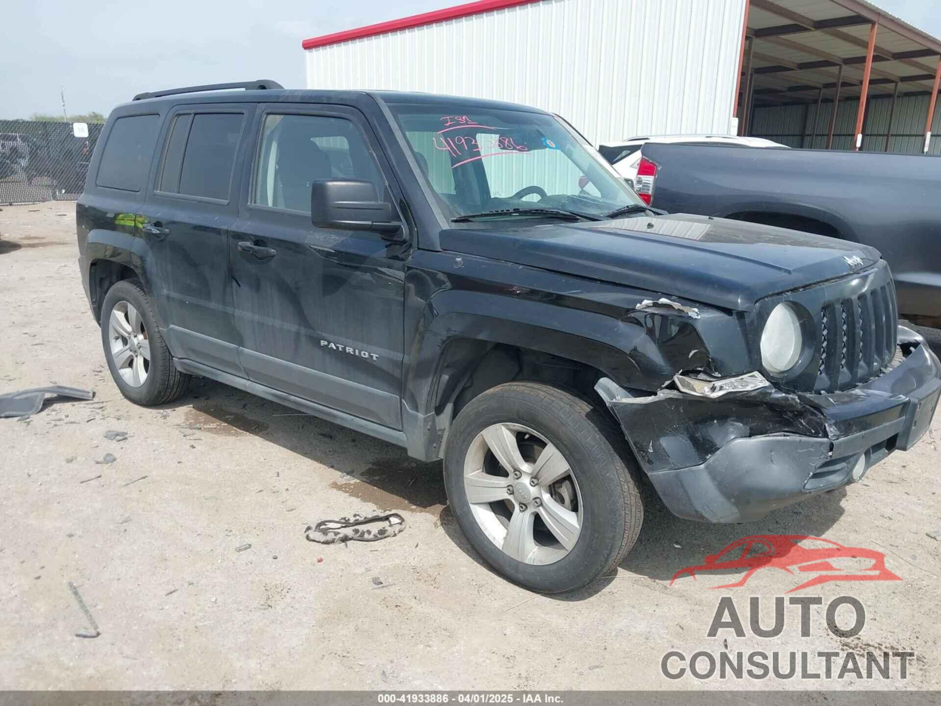 JEEP PATRIOT 2017 - 1C4NJPFBXHD183884