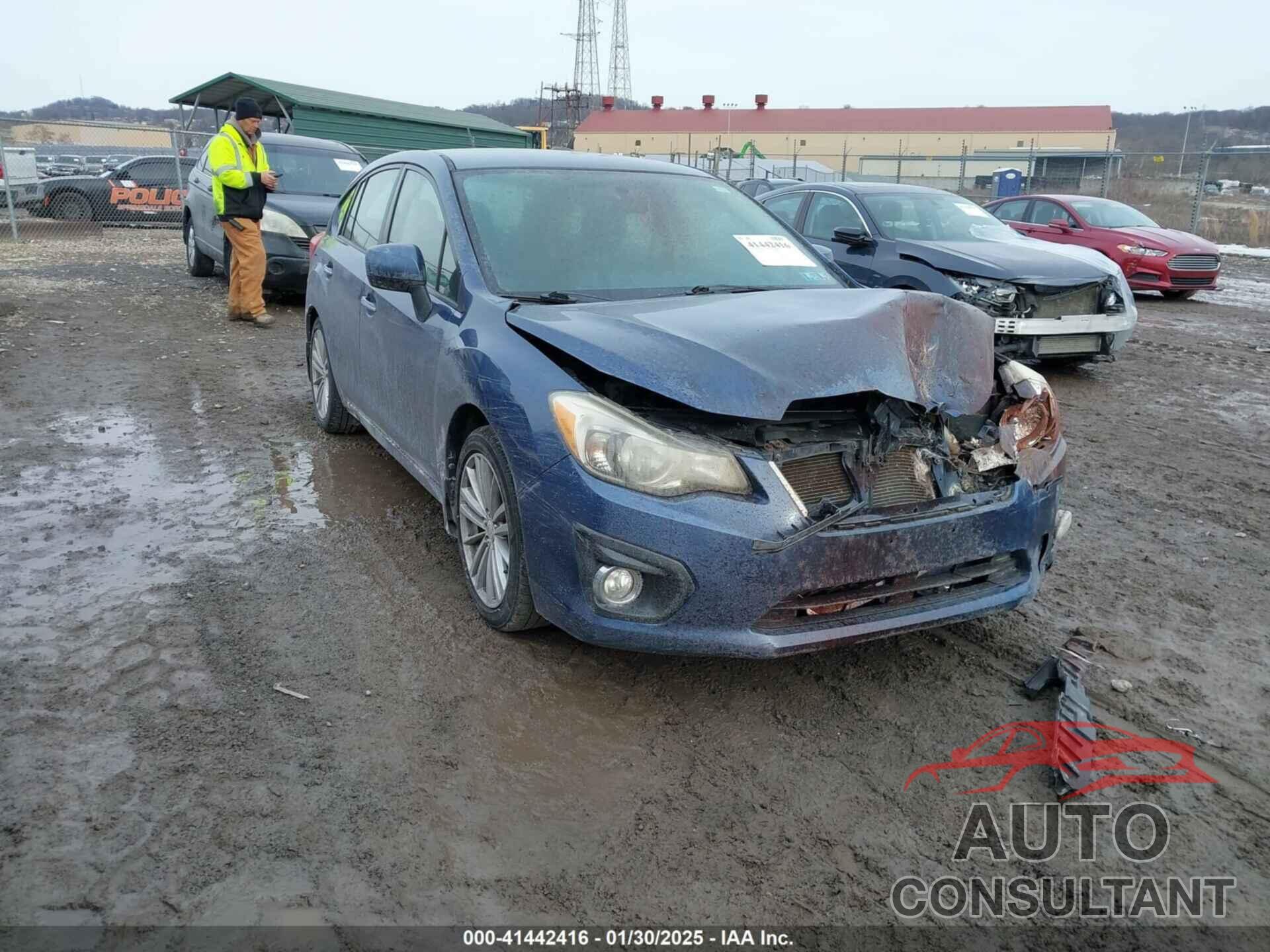 SUBARU IMPREZA 2012 - JF1GPAG63CH224238