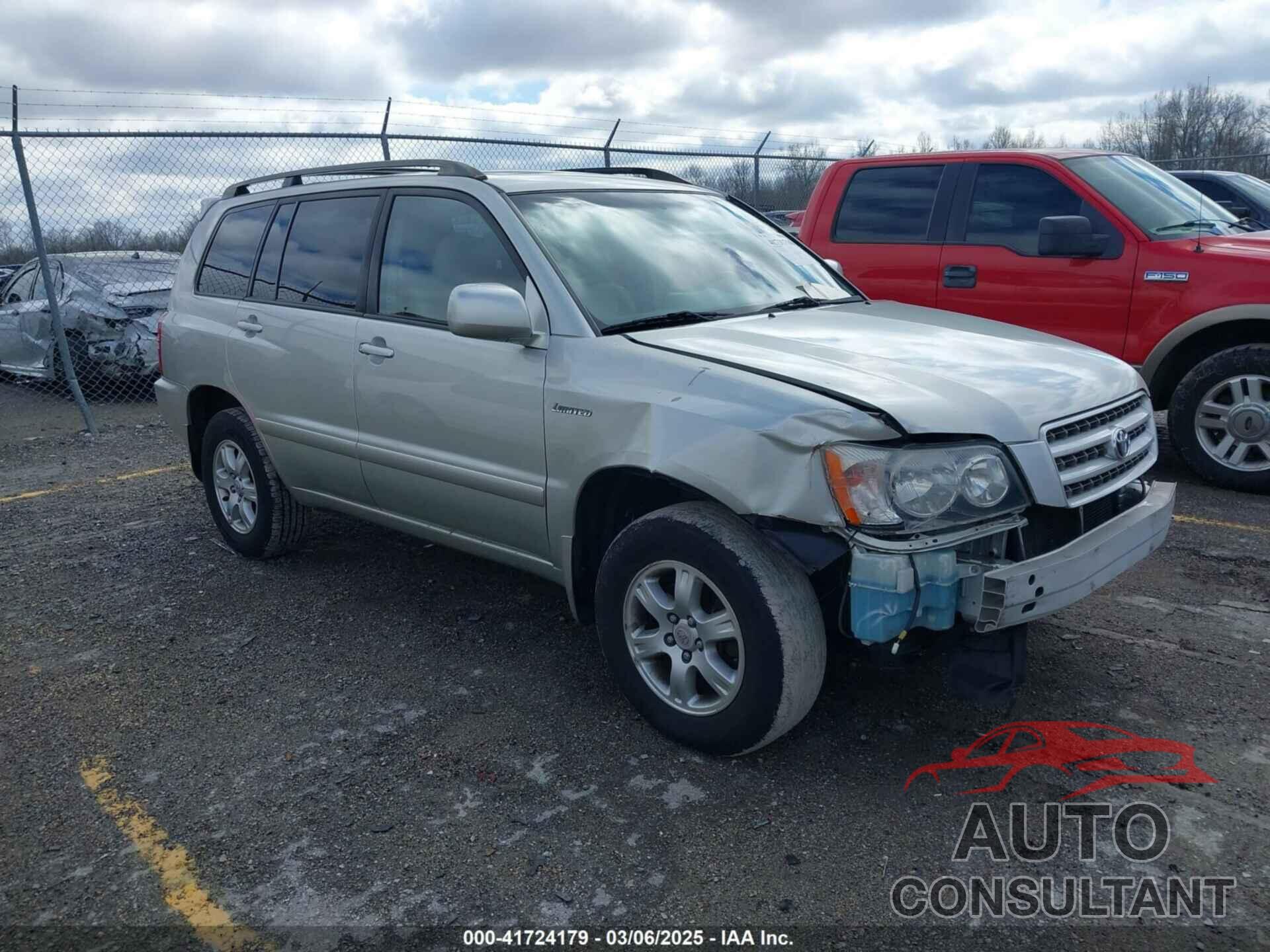 TOYOTA HIGHLANDER 2019 - 5TDJZRFH7KS952229