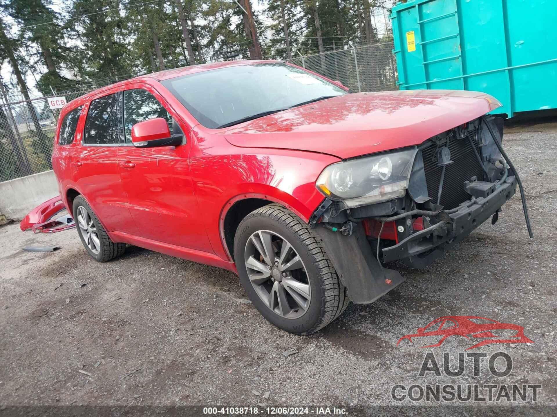 DODGE DURANGO 2013 - 1C4SDJCT3DC540830