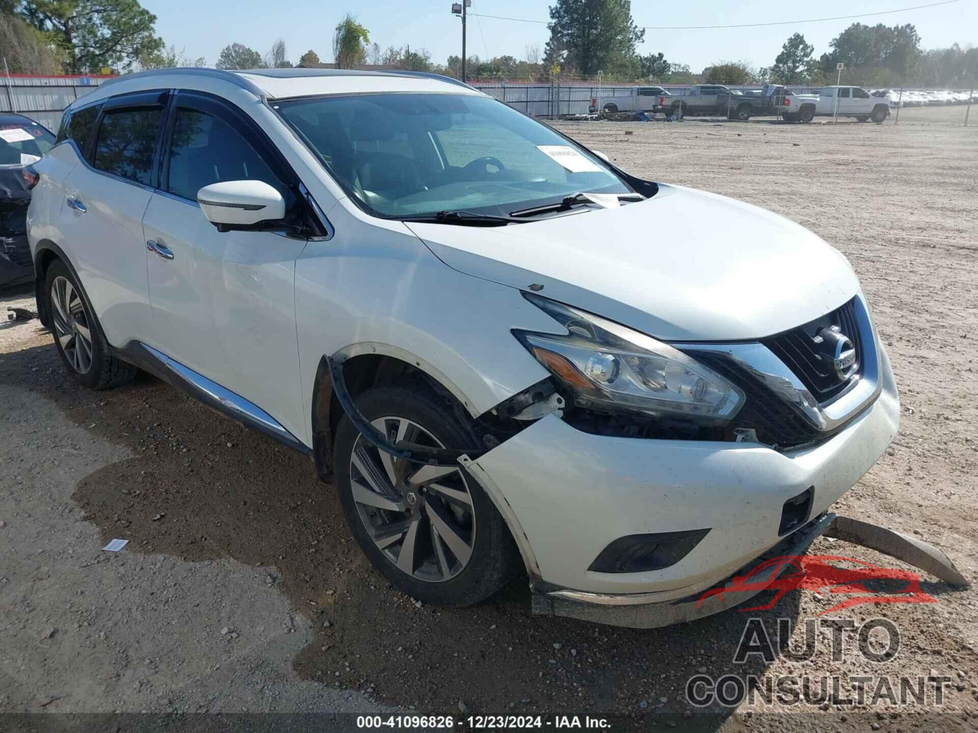 NISSAN MURANO 2016 - 5N1AZ2MG6GN123775