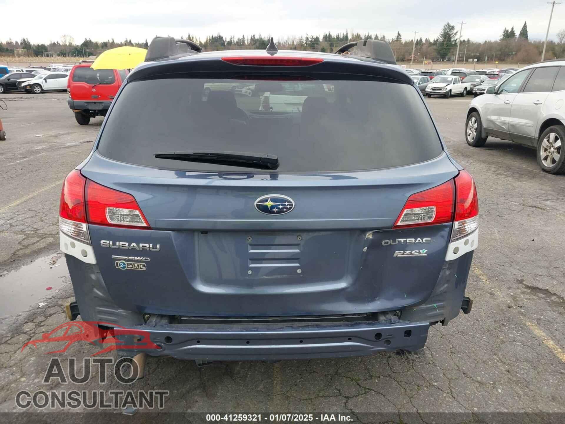 SUBARU OUTBACK 2014 - 4S4BRBLC4E3317393