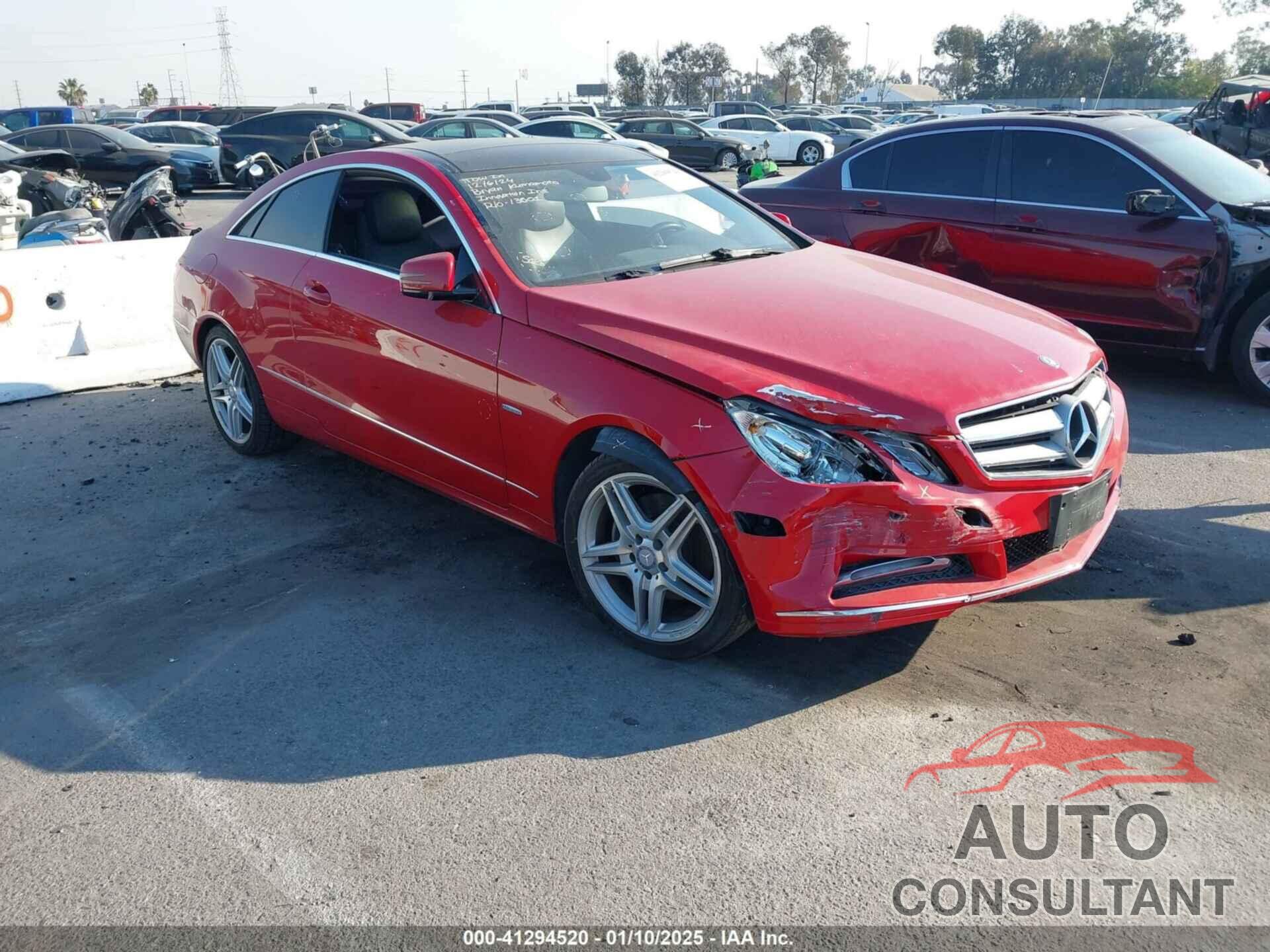 MERCEDES-BENZ E 350 2012 - WDDKJ5KB1CF146111