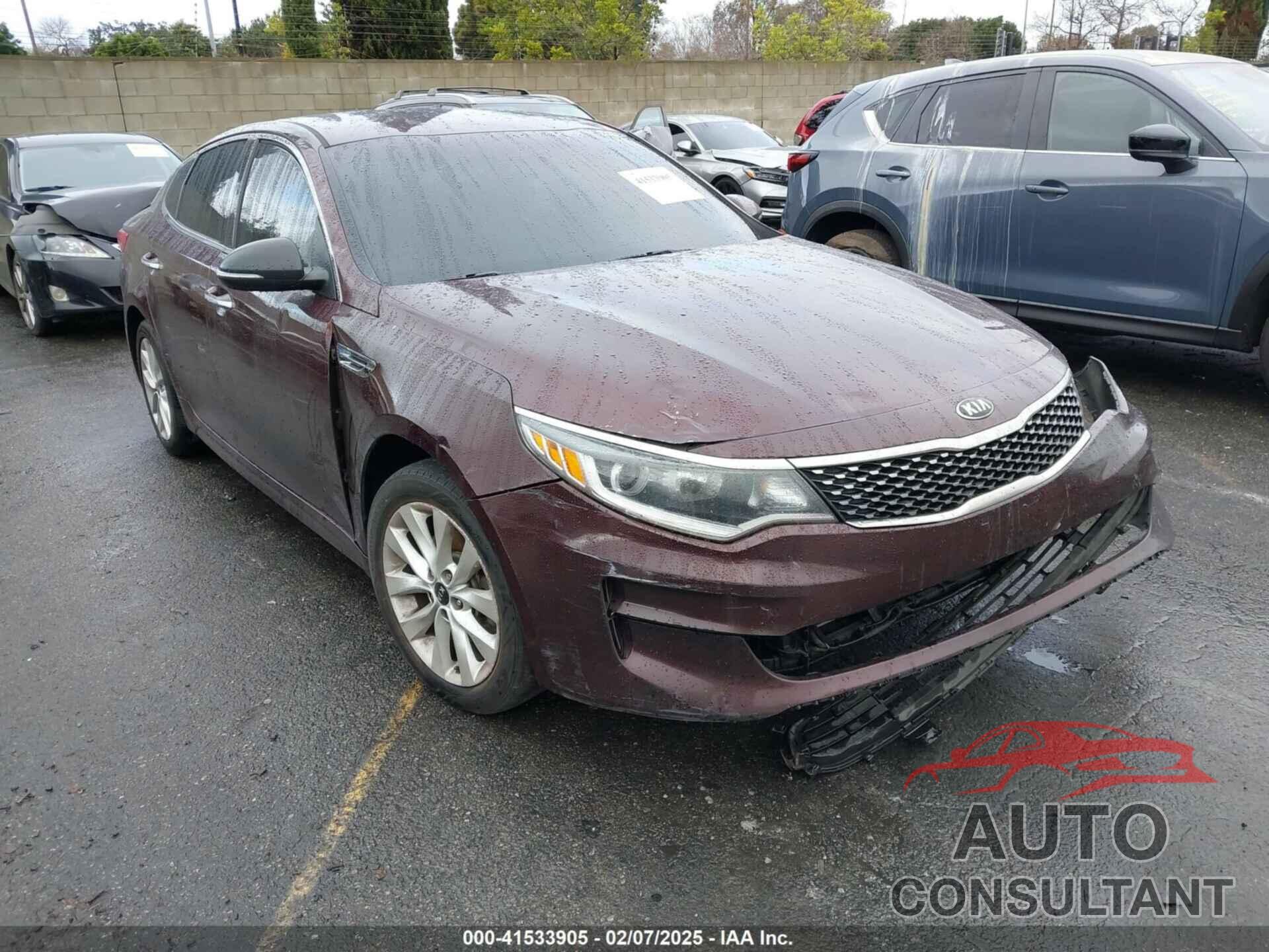 KIA OPTIMA 2017 - 5XXGU4L3XHG129129