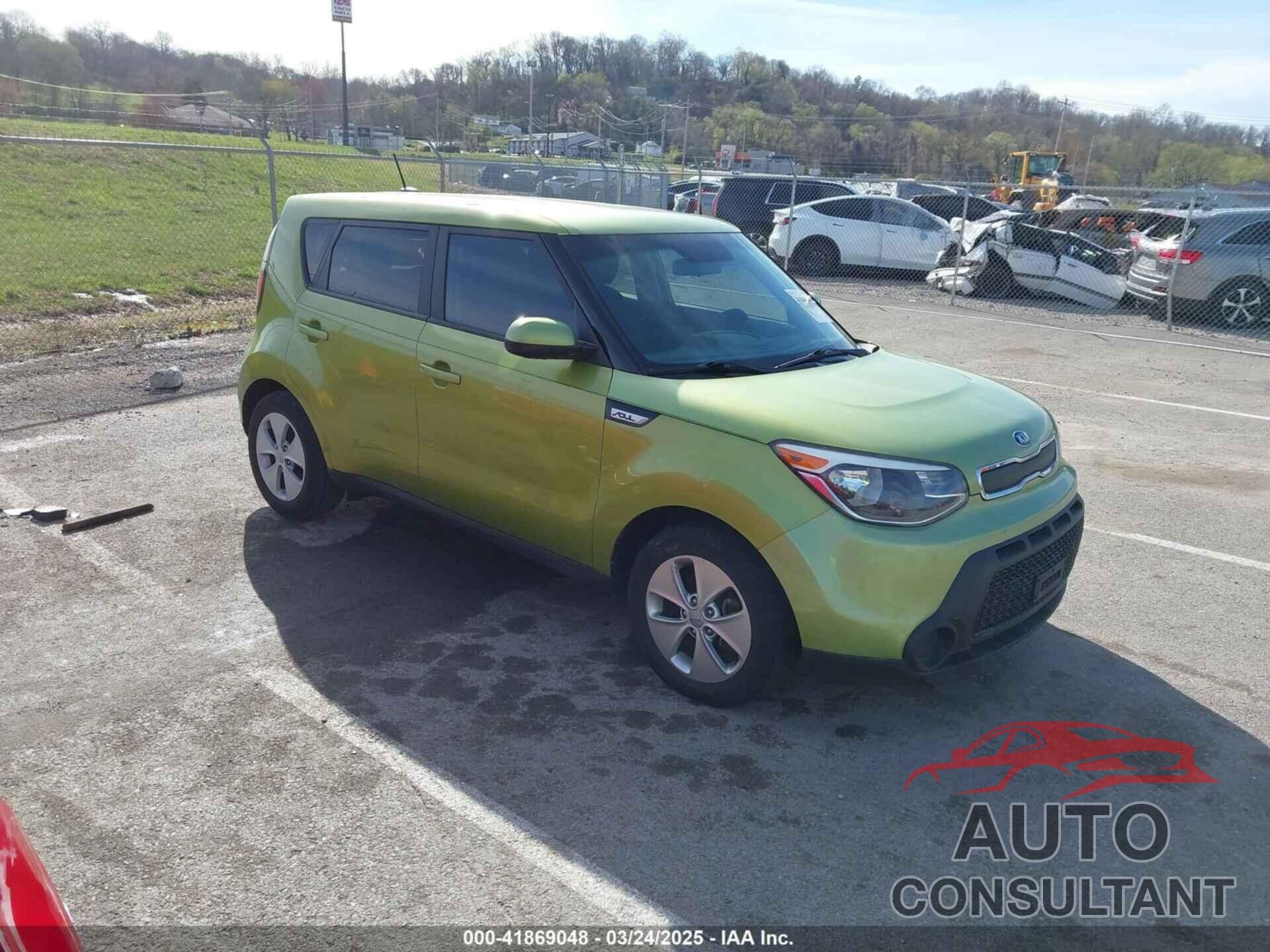 KIA SOUL 2015 - KNDJN2A26F7765246
