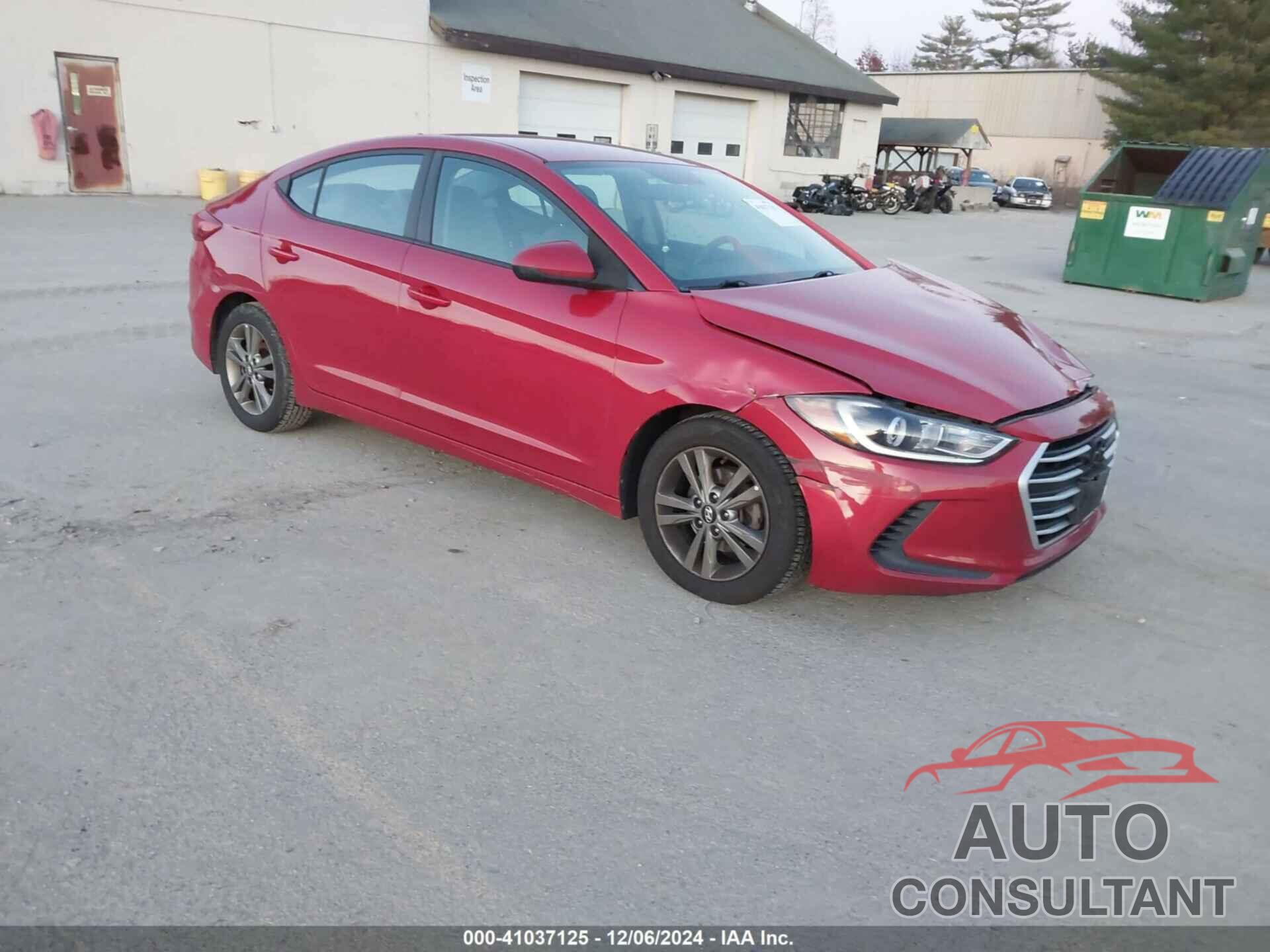 HYUNDAI ELANTRA 2018 - 5NPD84LF5JH247780