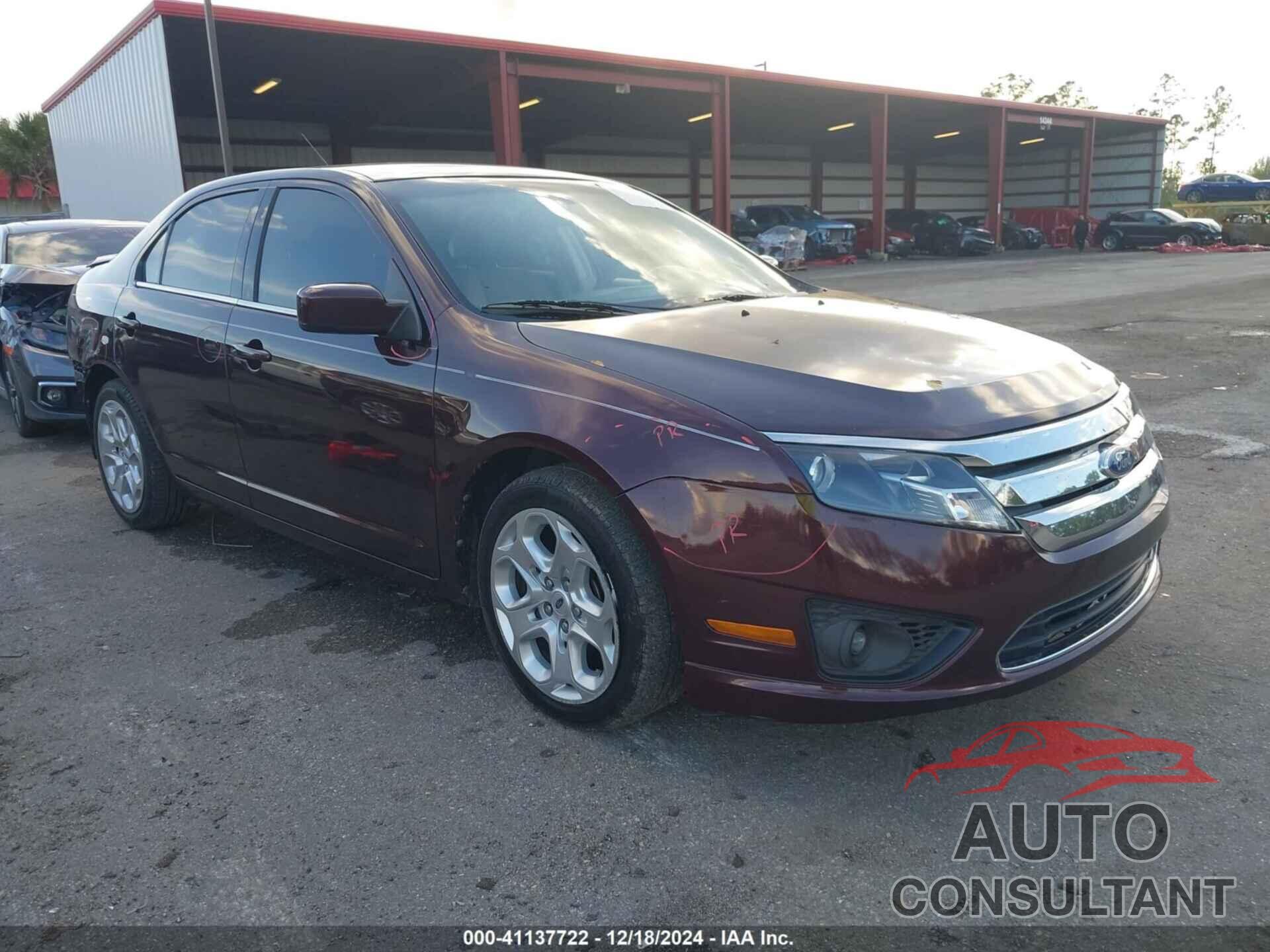 FORD FUSION 2011 - 3FAHP0HA7BR265812