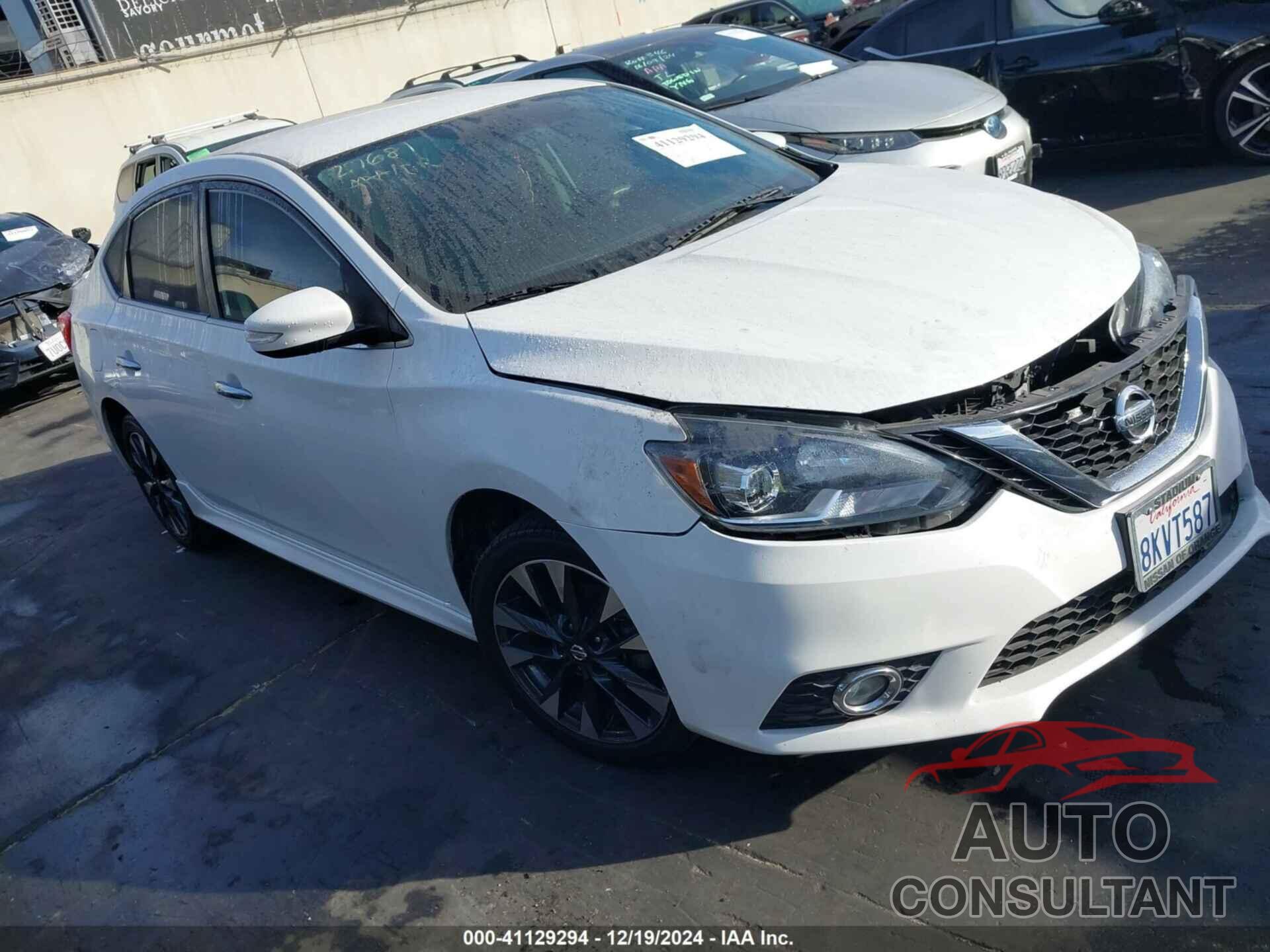 NISSAN SENTRA 2019 - 3N1AB7APXKY350041