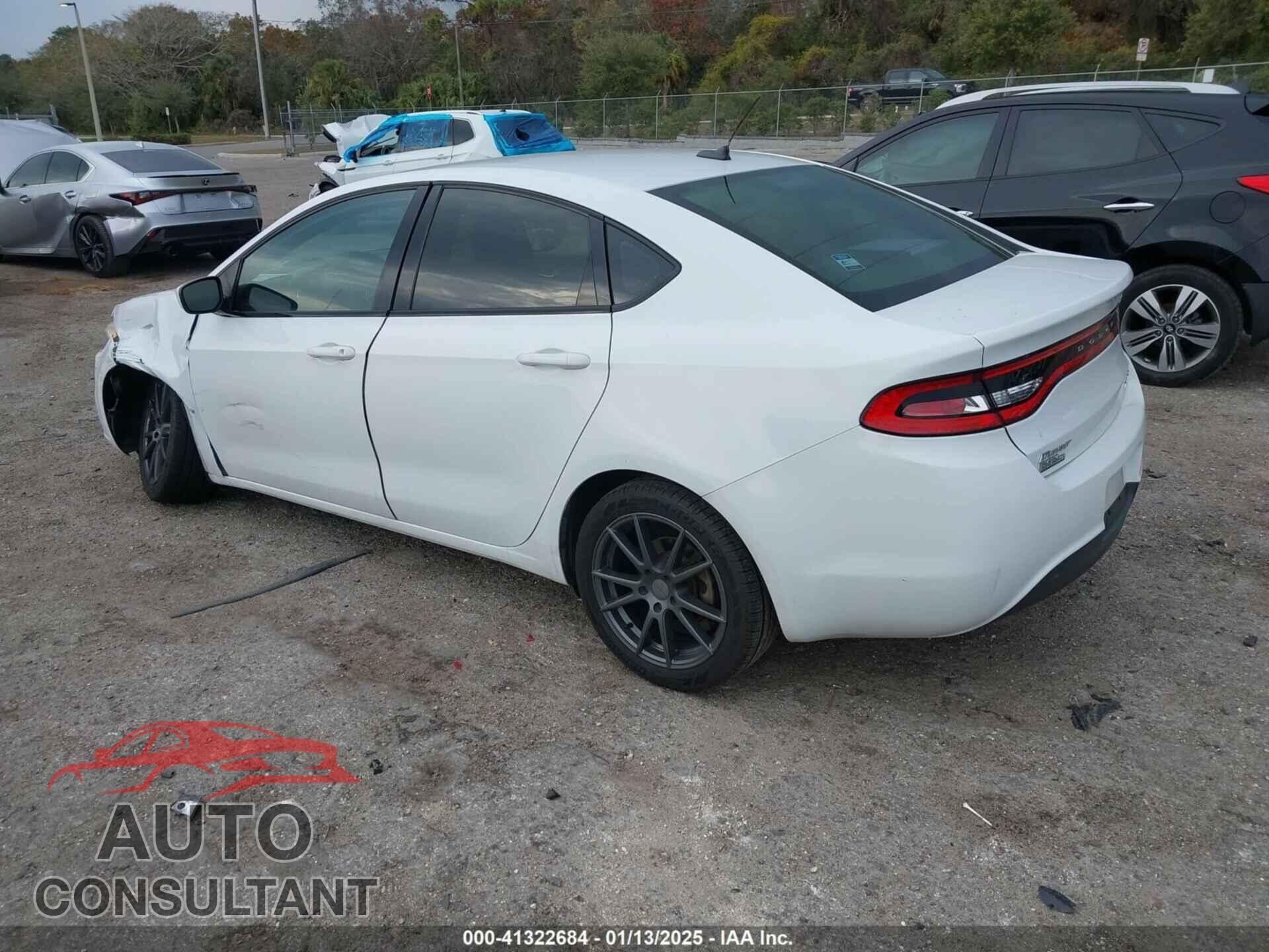 DODGE DART 2016 - 1C3CDFFA4GD801851