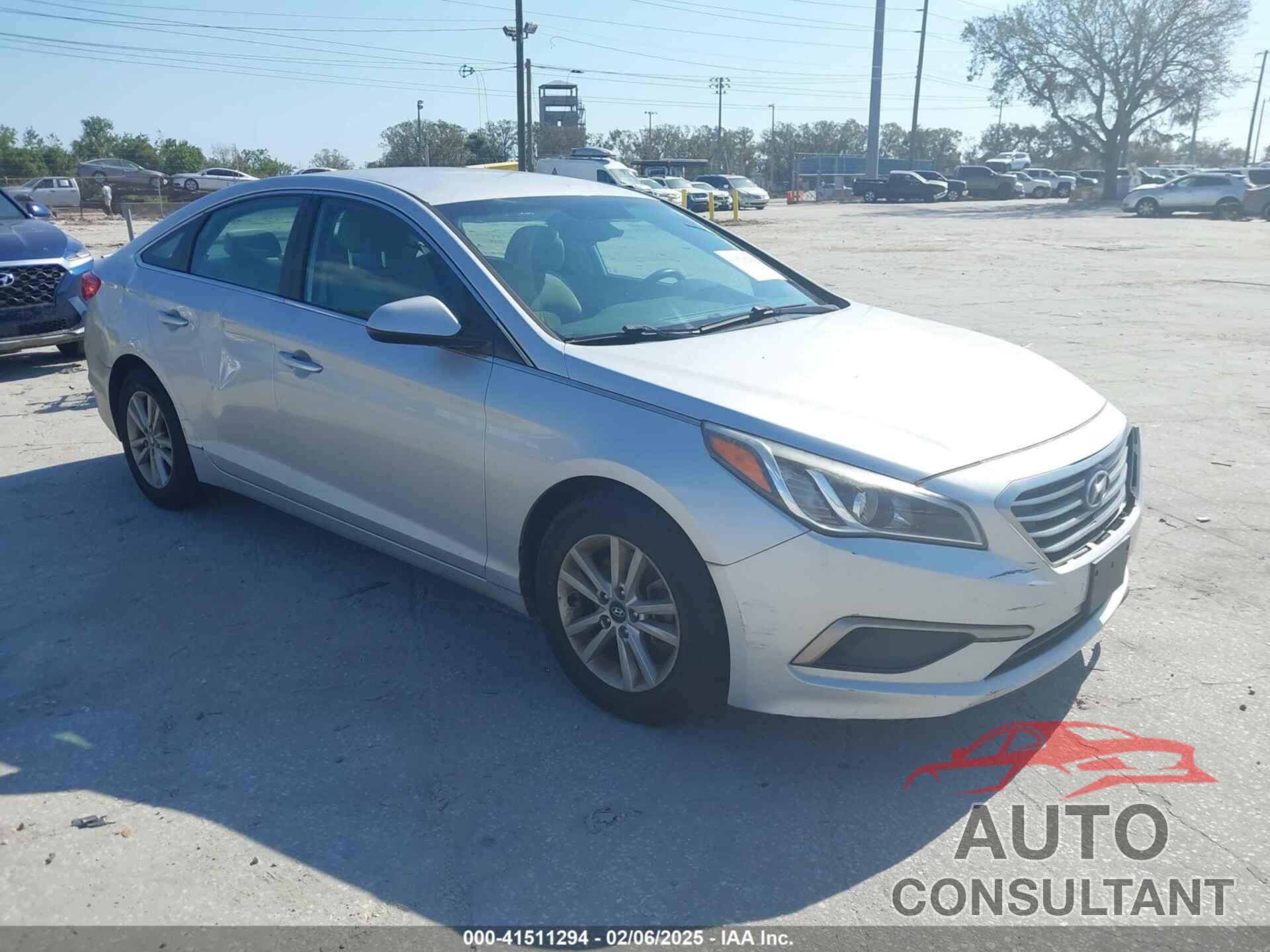HYUNDAI SONATA 2016 - 5NPE24AF7GH329365