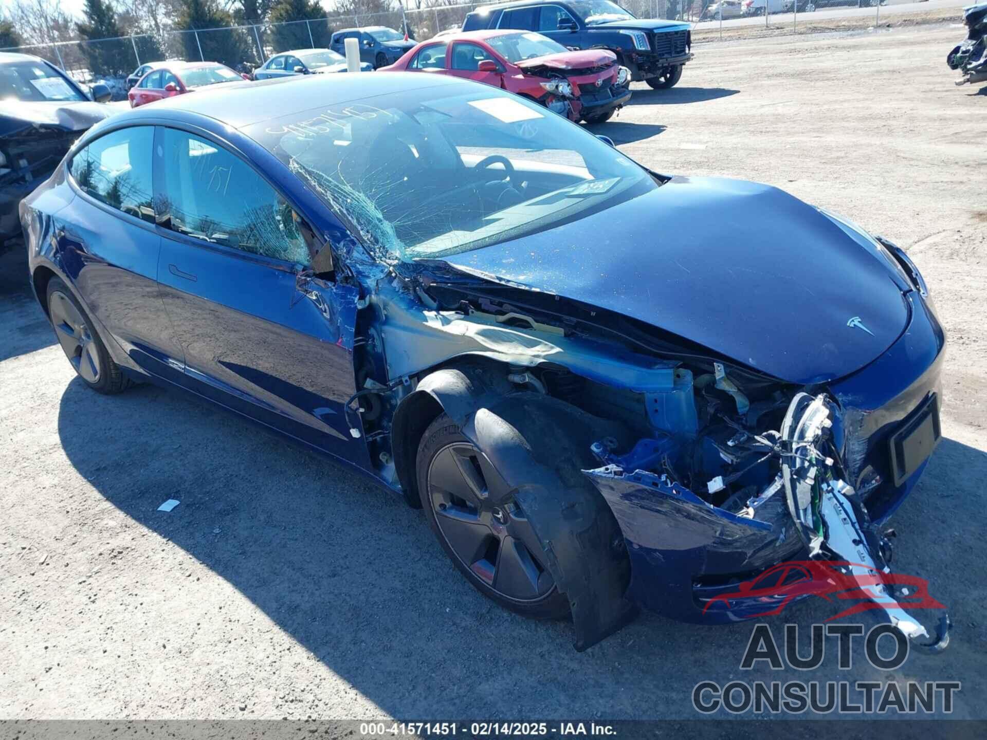 TESLA MODEL 3 2022 - 5YJ3E1EA1NF369416