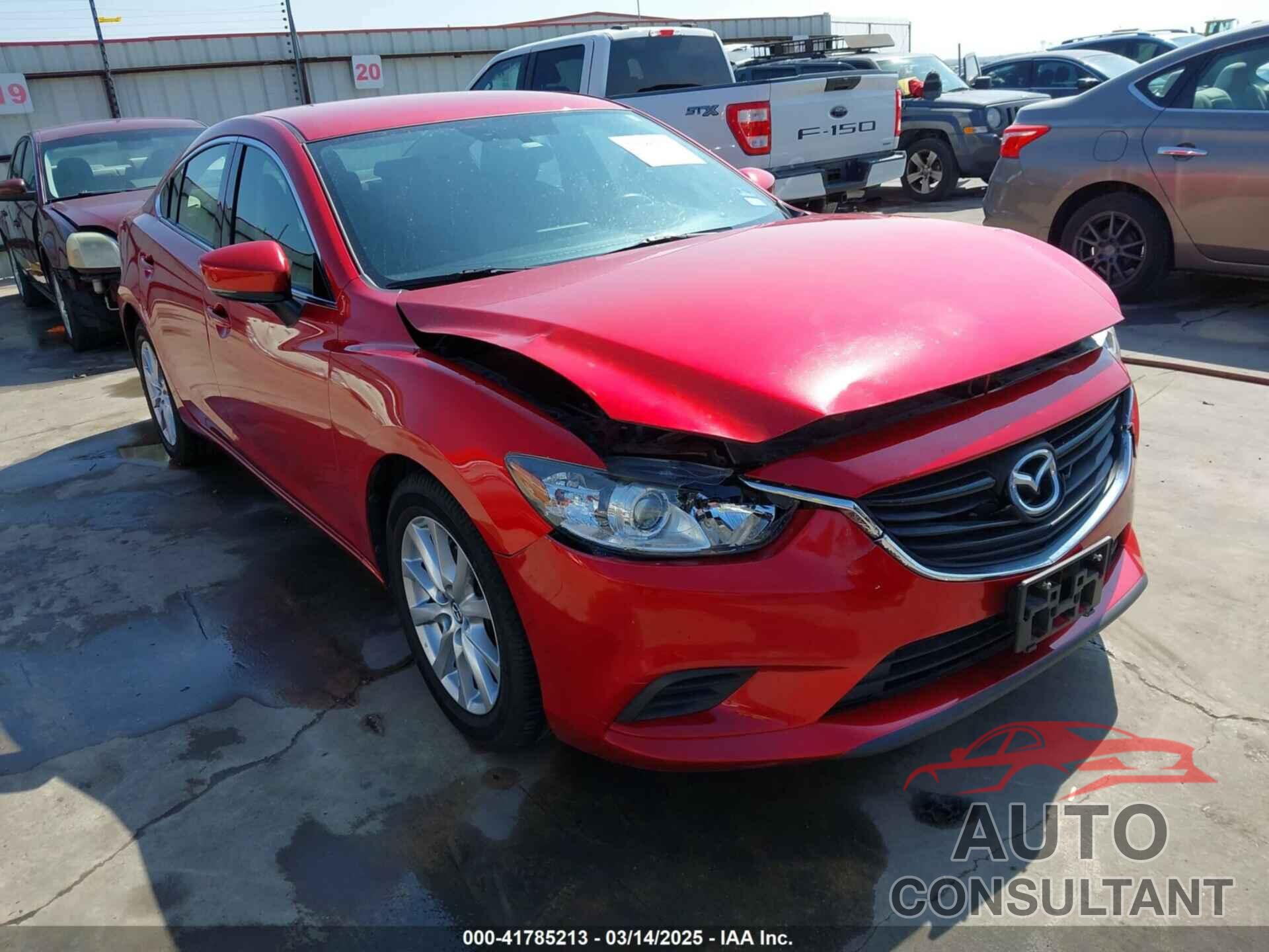 MAZDA MAZDA6 2017 - JM1GL1U59H1154018