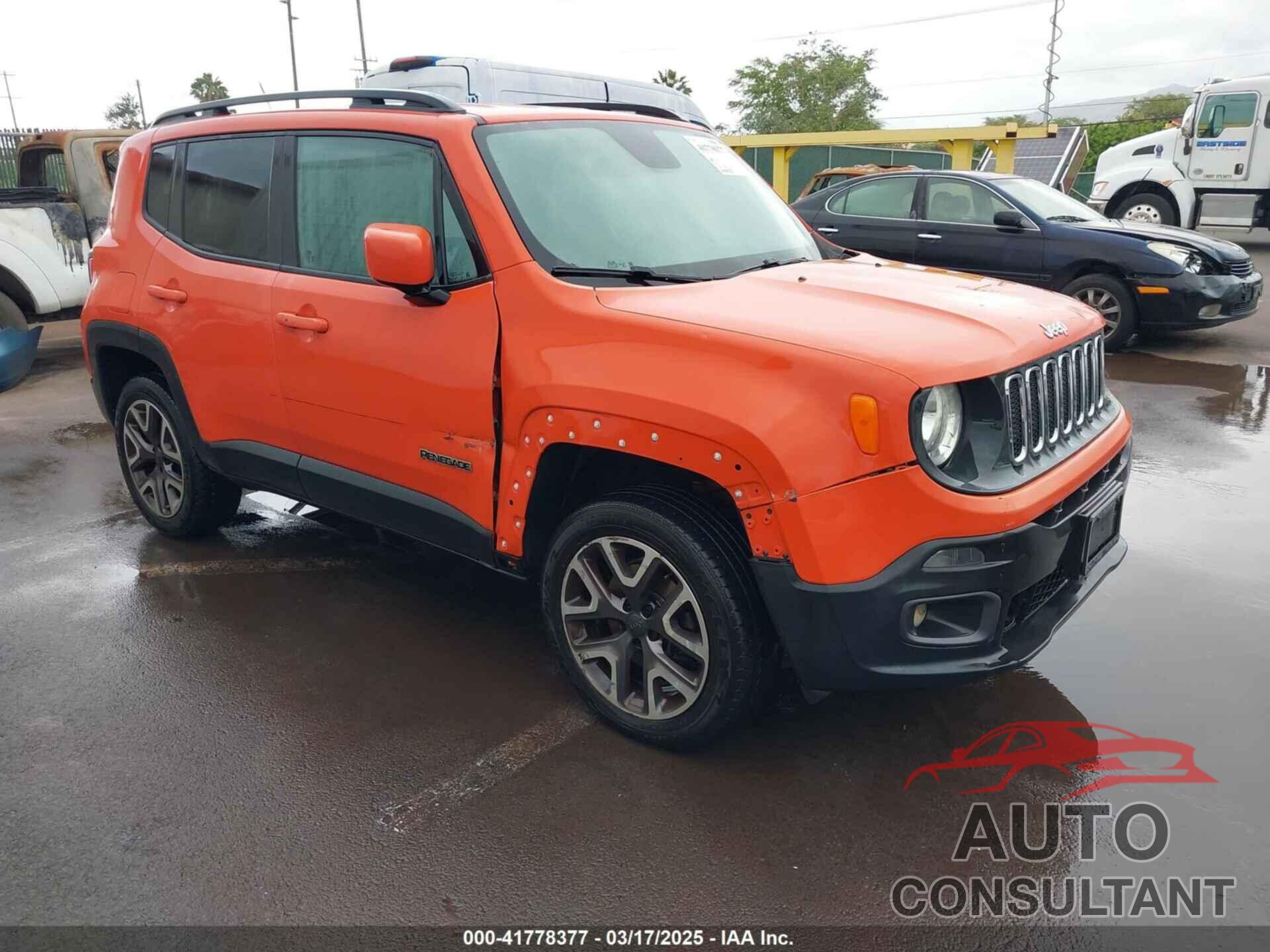 JEEP RENEGADE 2015 - ZACCJBBT2FPC01463