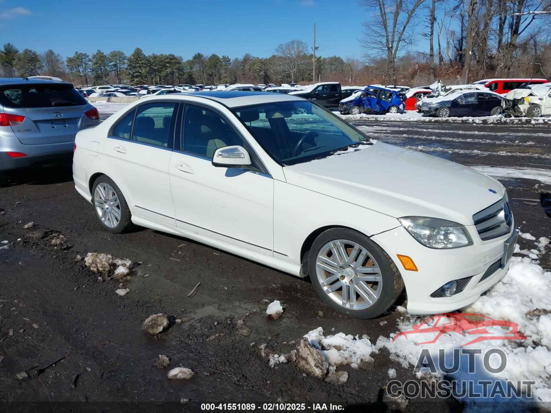 MERCEDES-BENZ C 300 2009 - WDDGF81X39R078438