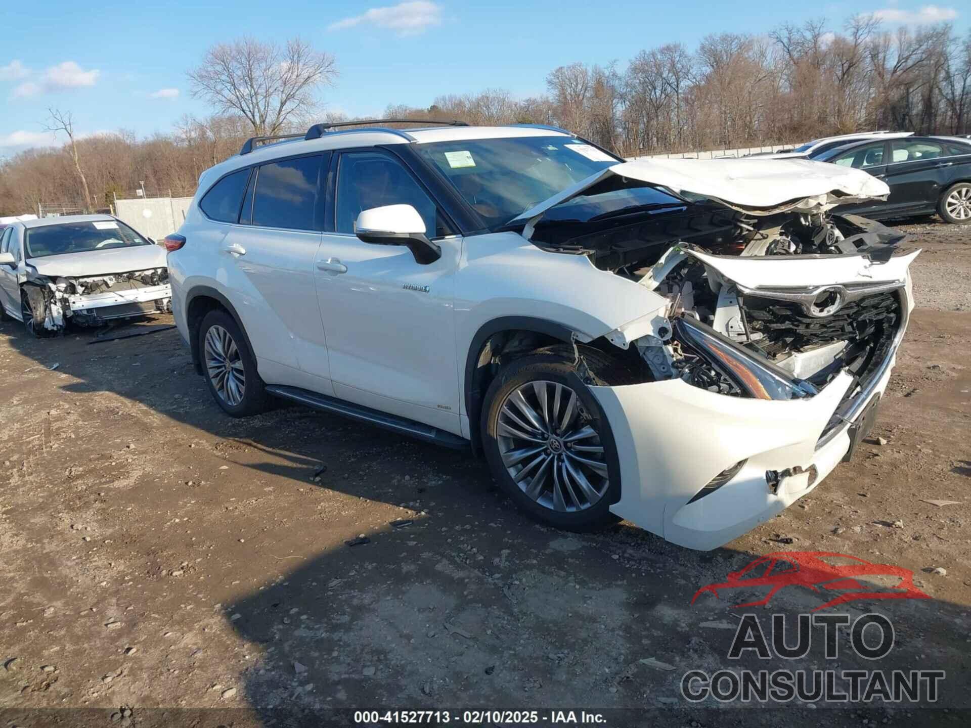 TOYOTA HIGHLANDER 2021 - 5TDEBRCH3MS038380
