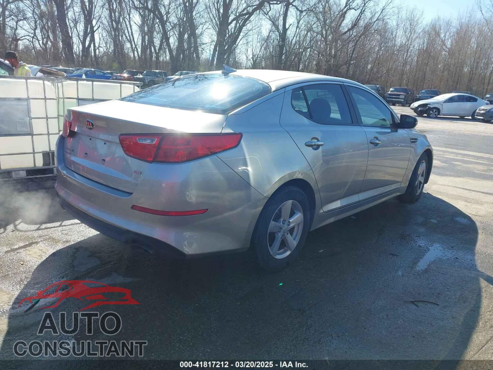 KIA OPTIMA 2015 - KNAGM4A73F5583467