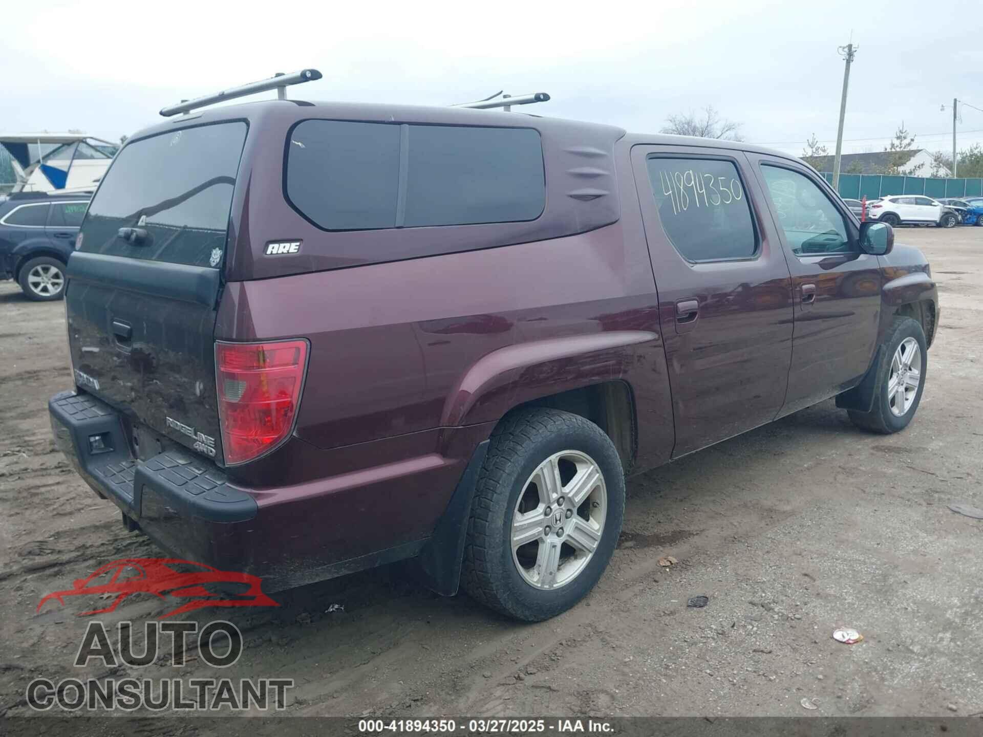 HONDA RIDGELINE 2011 - 5FPYK1F51BB007959