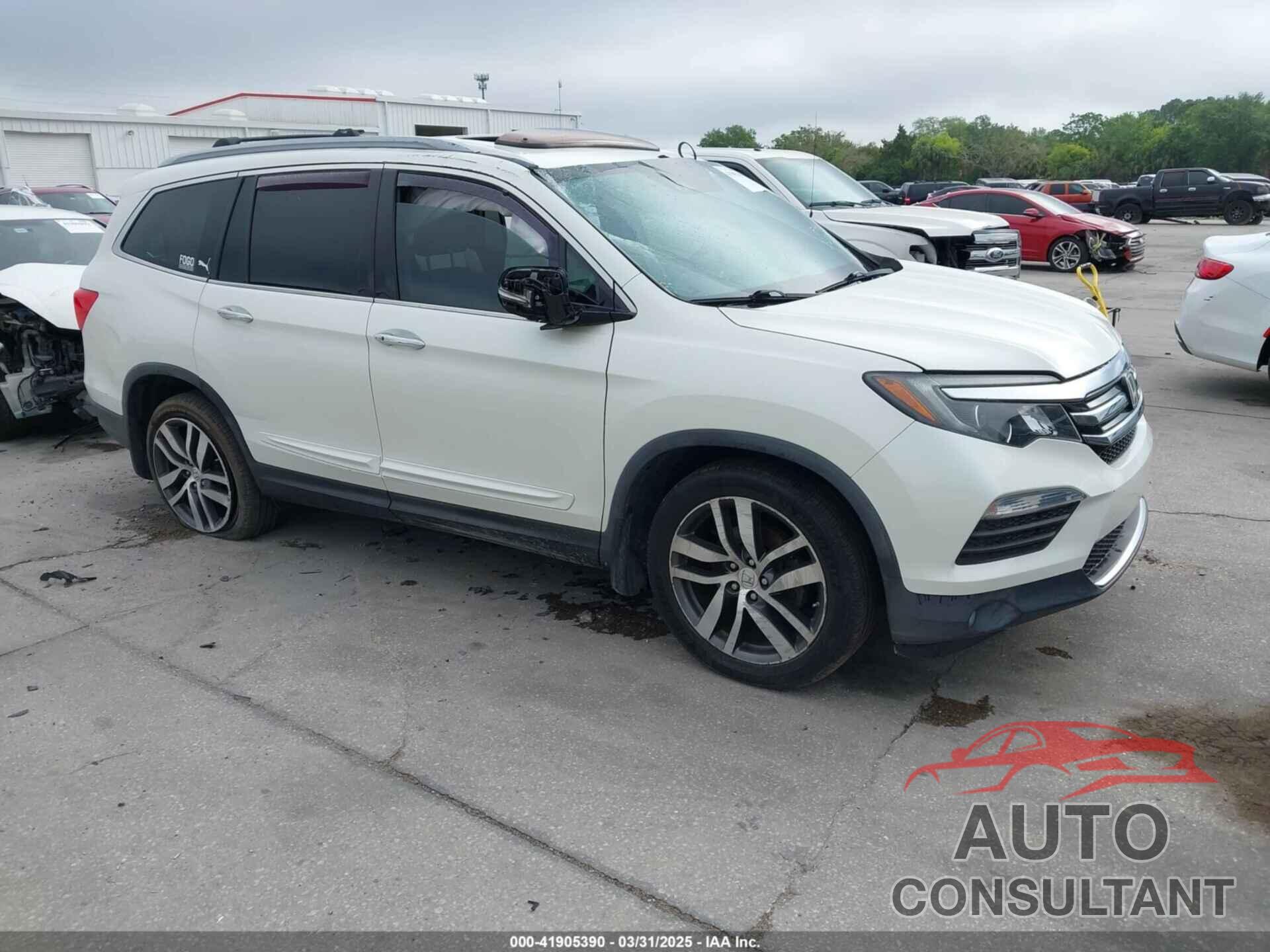 HONDA PILOT 2016 - 5FNYF6H00GB104329
