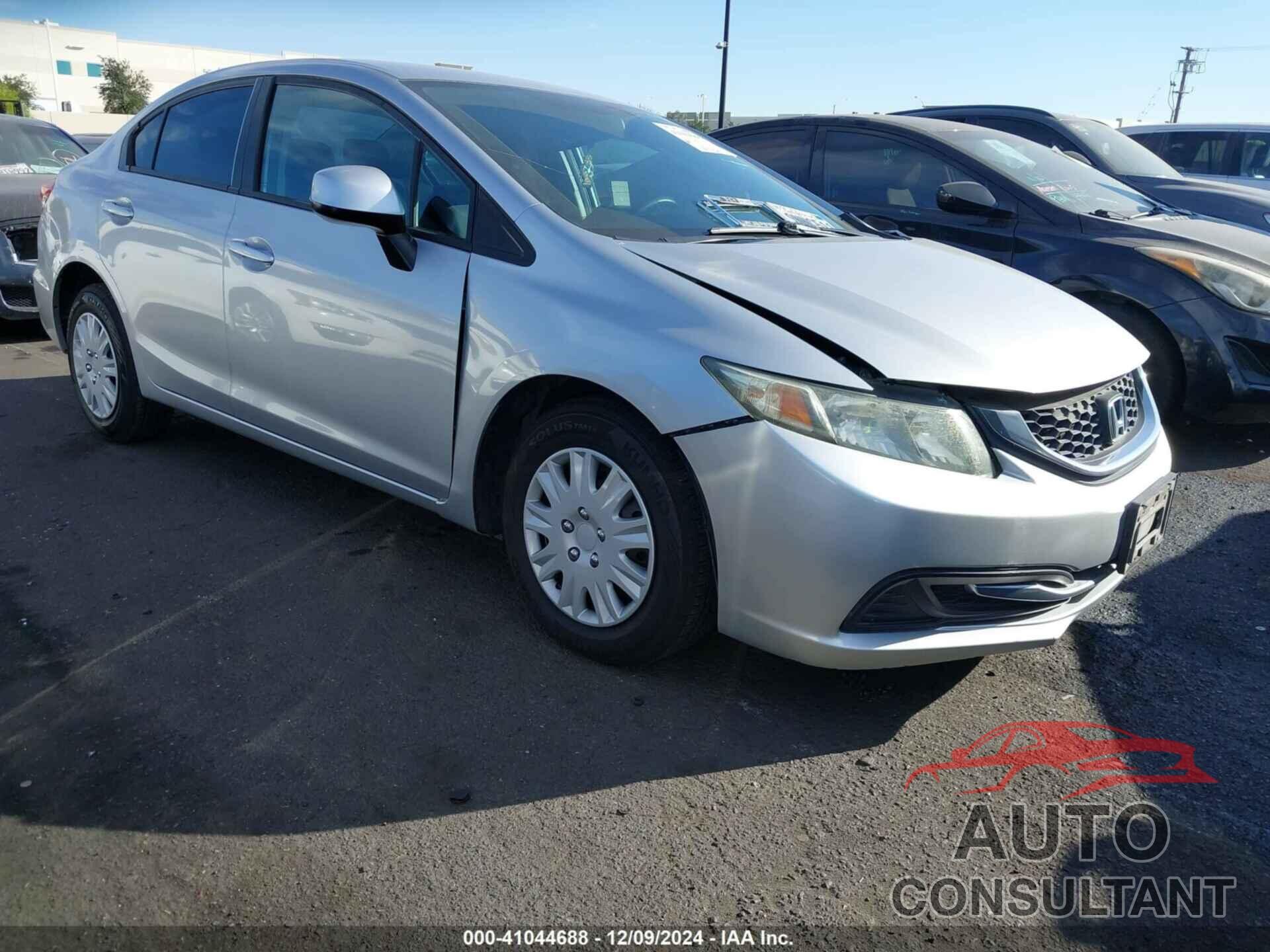 HONDA CIVIC 2013 - 19XFB2F55DE271880