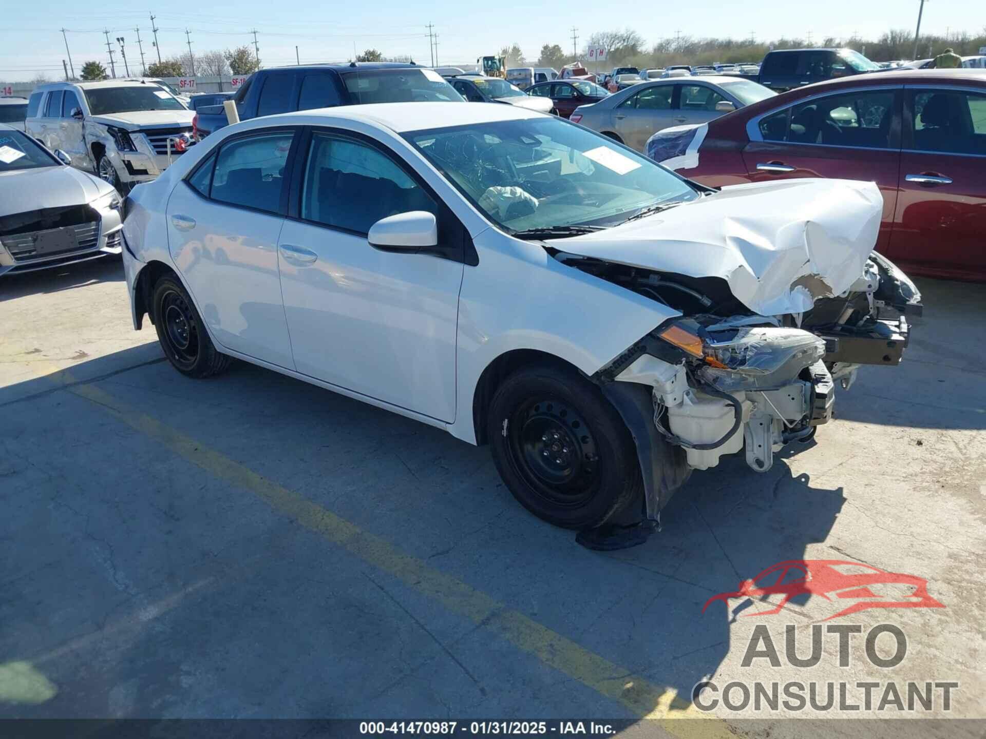 TOYOTA COROLLA 2017 - 5YFBURHE8HP659222