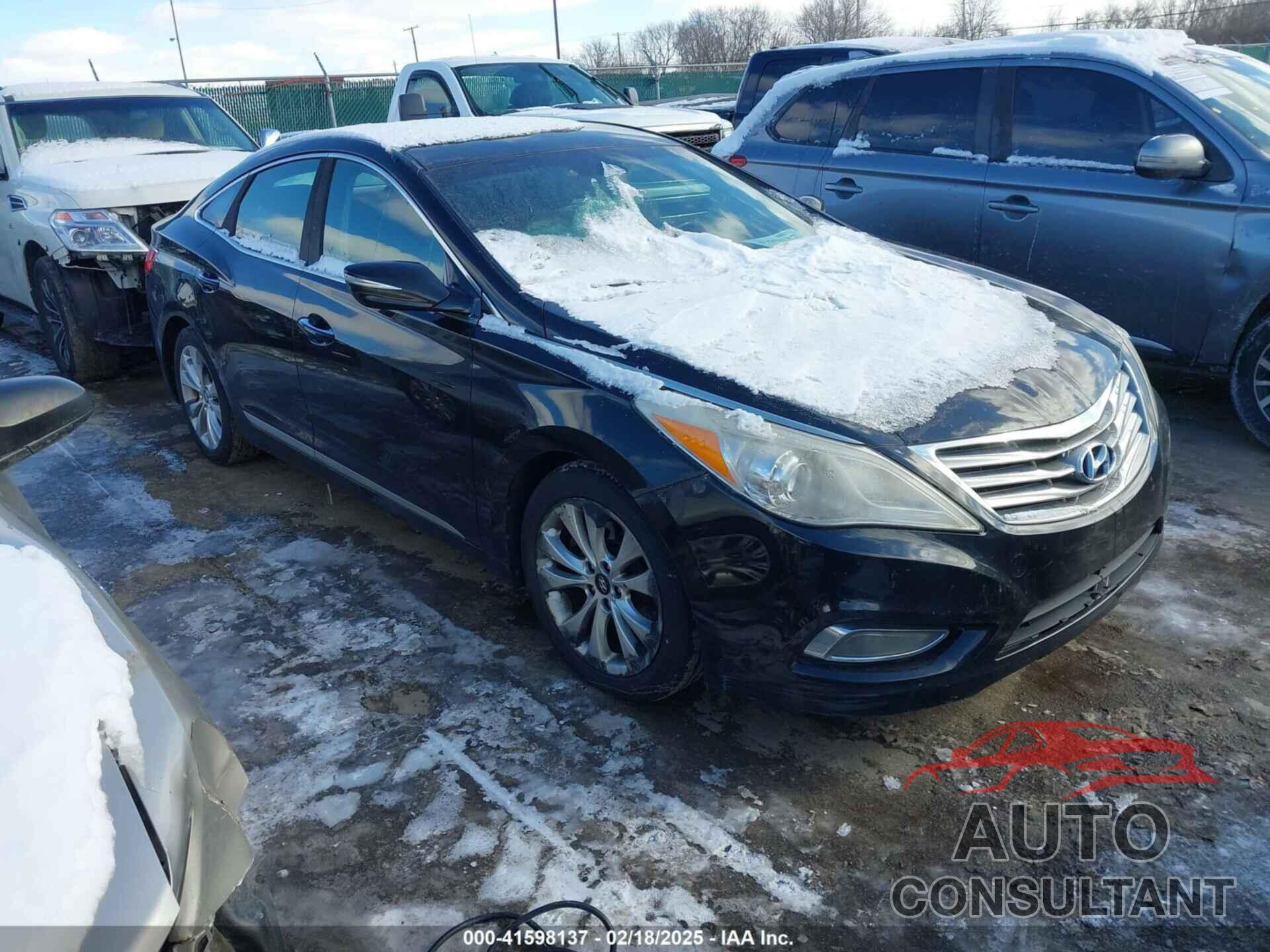 HYUNDAI AZERA 2012 - KMHFG4JG1CA160584