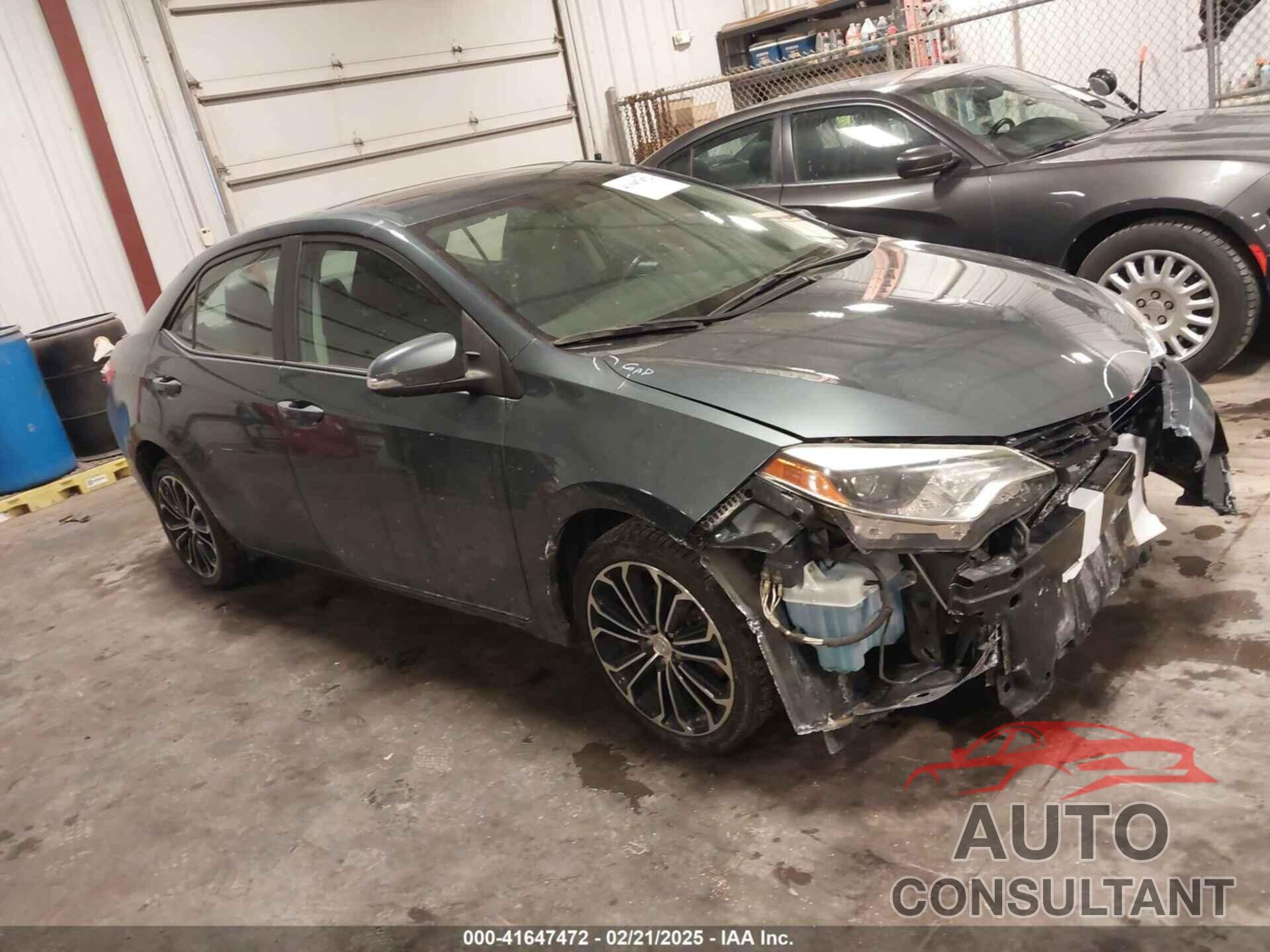TOYOTA COROLLA 2016 - 5YFBURHE8GP482153