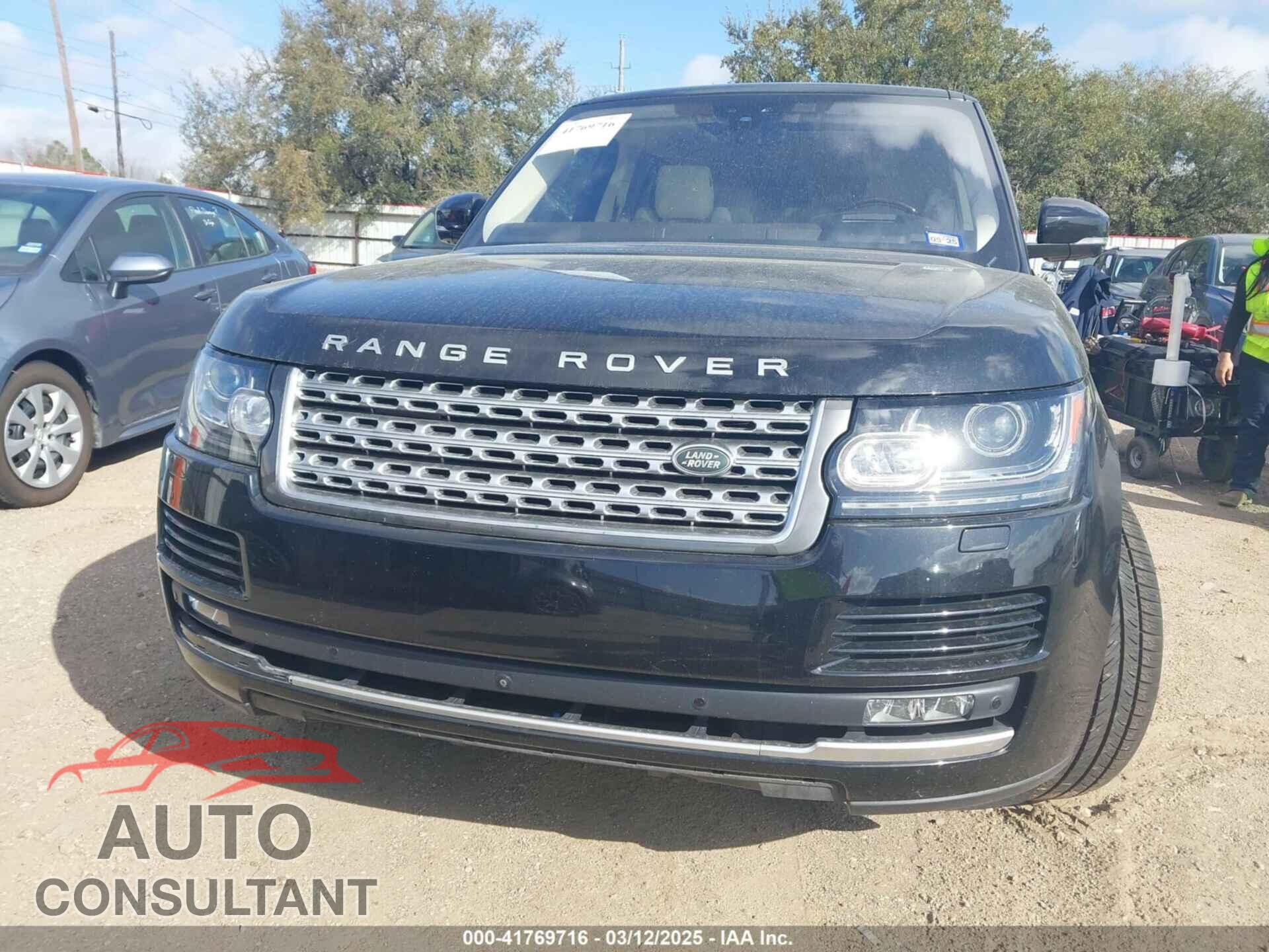 LAND ROVER RANGE ROVER 2017 - SALGS2FV5HA347782