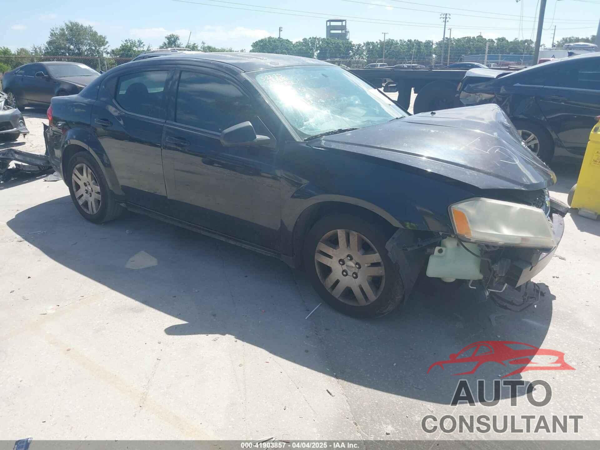 DODGE AVENGER 2013 - 1C3CDZAB6DN581541