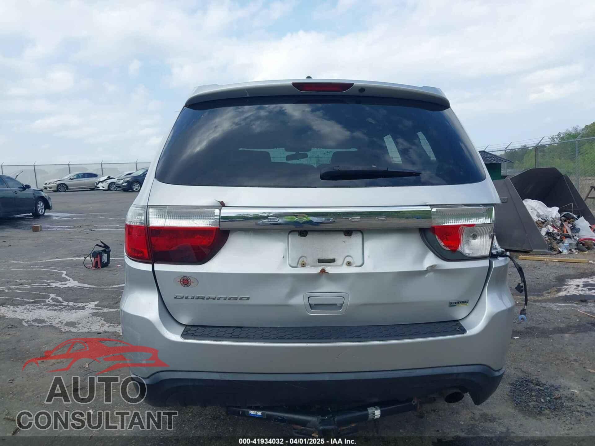DODGE DURANGO 2011 - 1D4RD2GG2BC742043