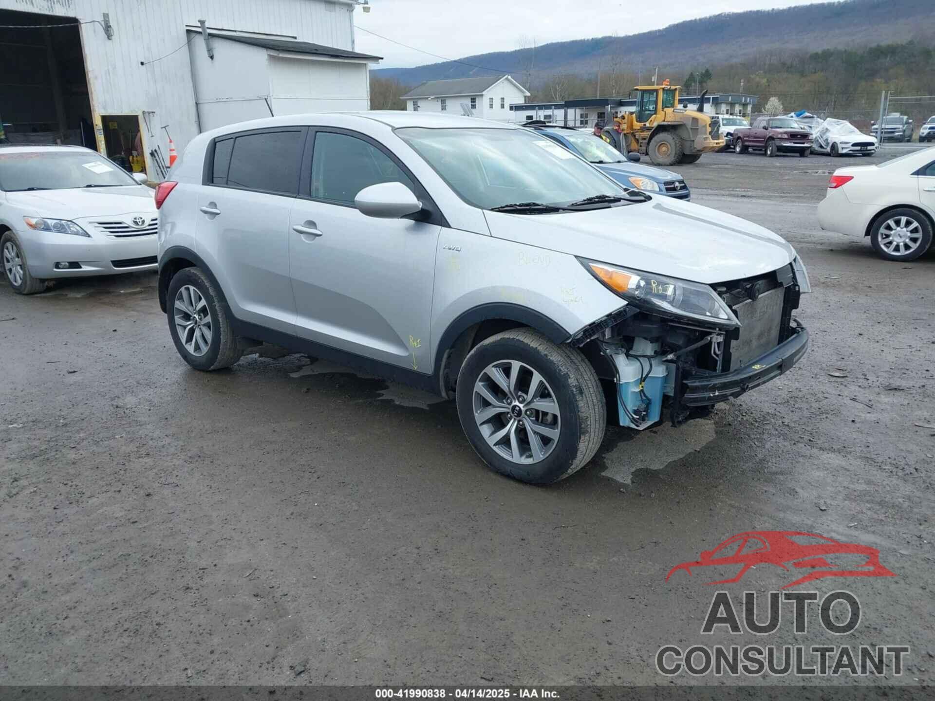 KIA SPORTAGE 2016 - KNDPBCAC4G7849312
