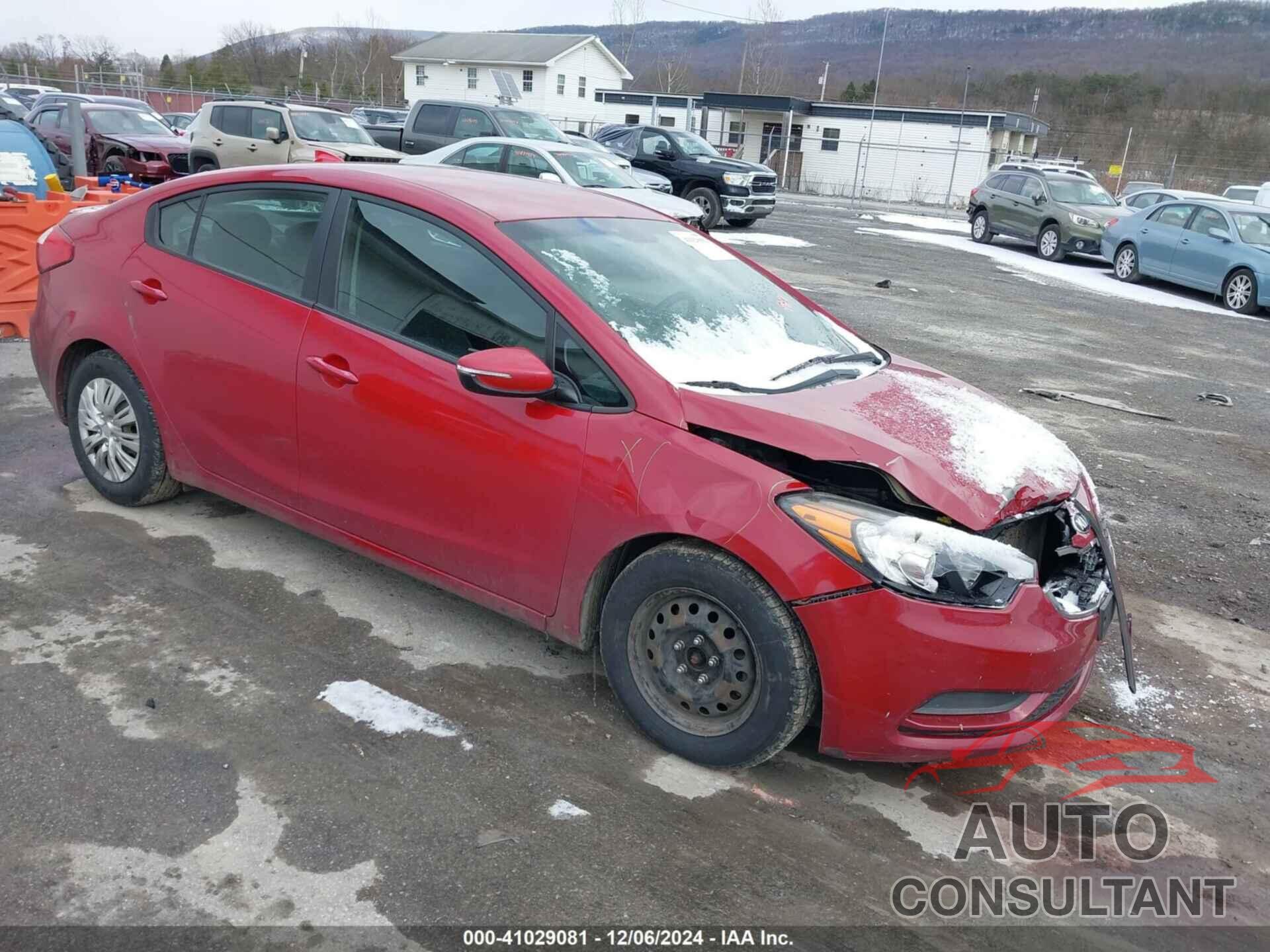 KIA FORTE 2015 - KNAFX4A61F5399817
