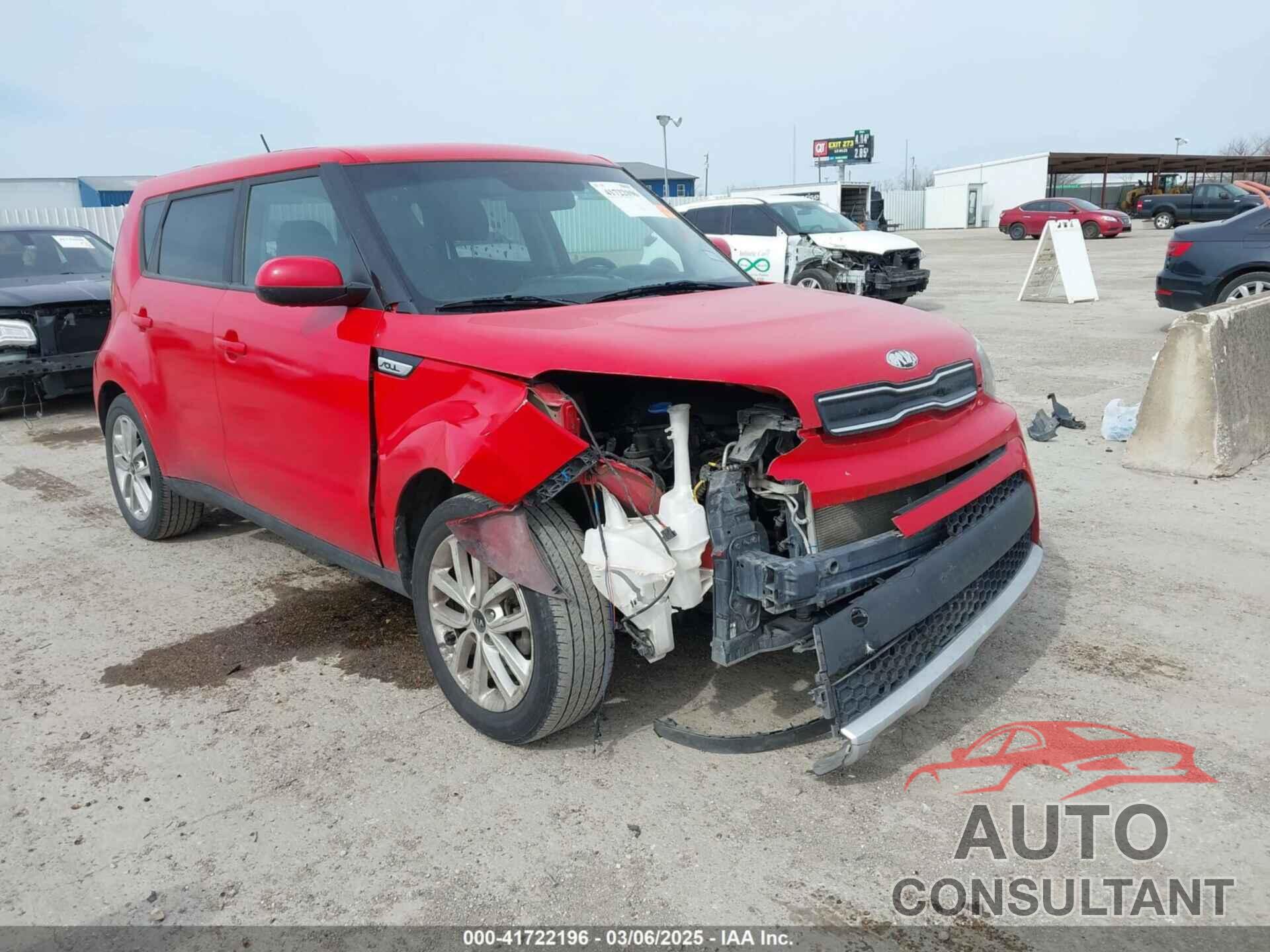 KIA SOUL 2018 - KNDJP3A5XJ7538189