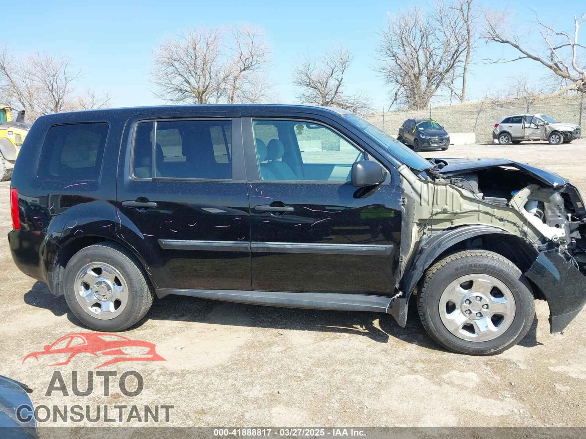 HONDA PILOT 2015 - 5FNYF4H27FB068689