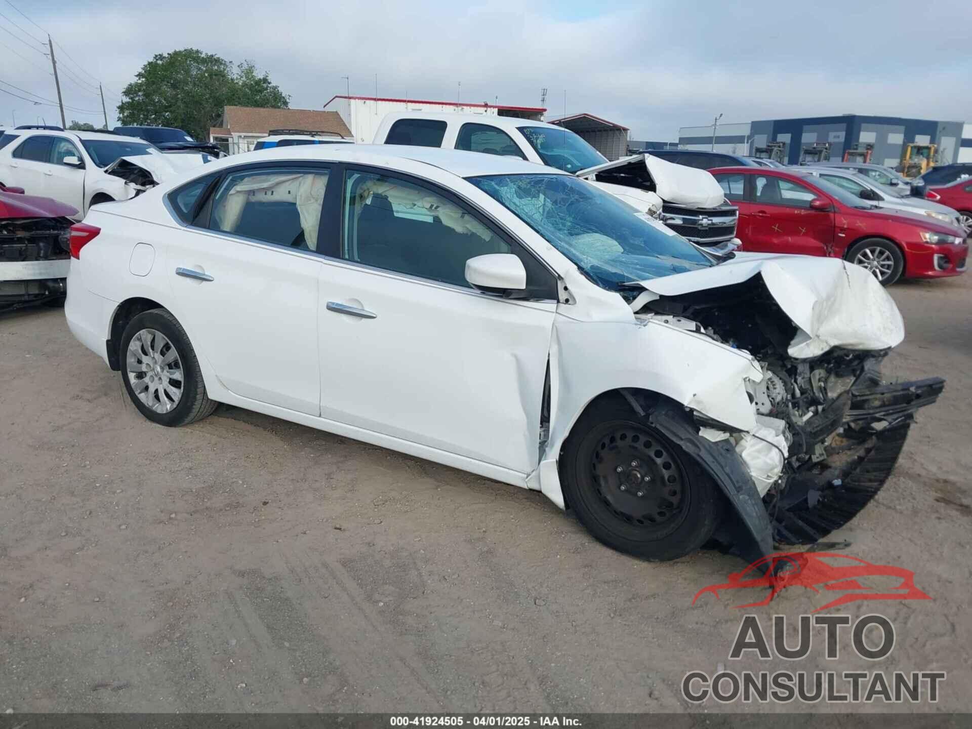 NISSAN SENTRA 2017 - 3N1AB7AP3HY249304