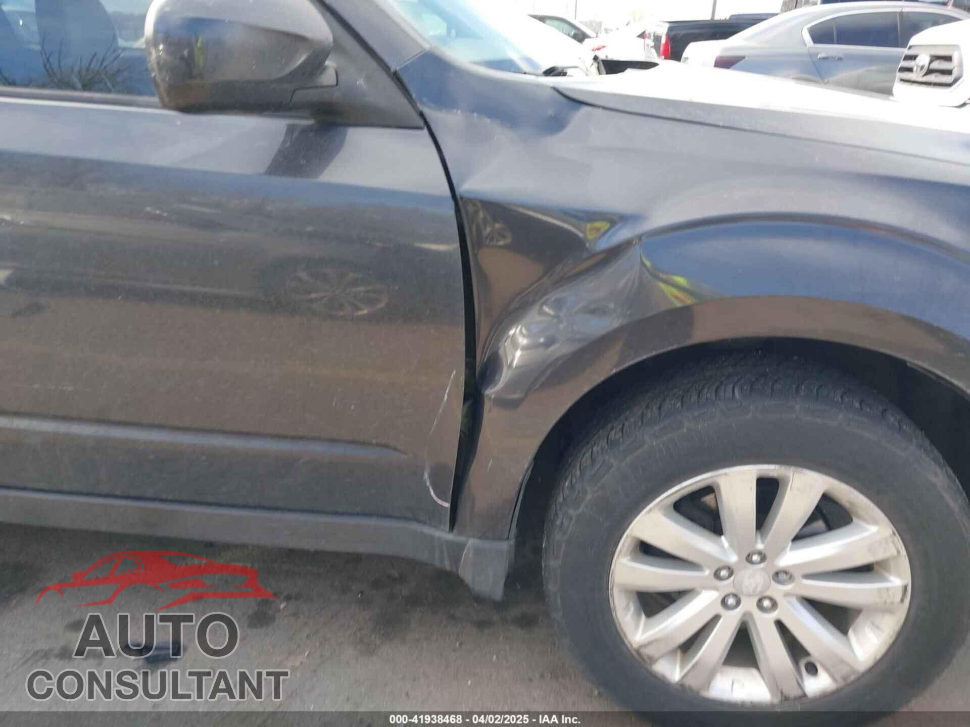 SUBARU FORESTER 2011 - JF2SHAEC5BH734388