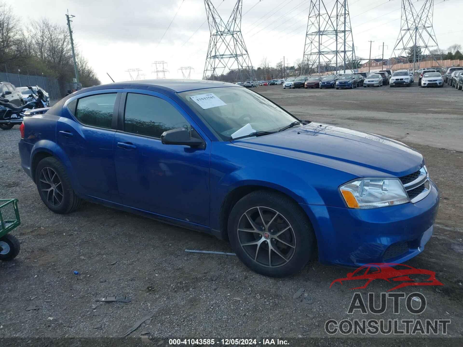 DODGE AVENGER 2014 - 1C3CDZAB4EN112725