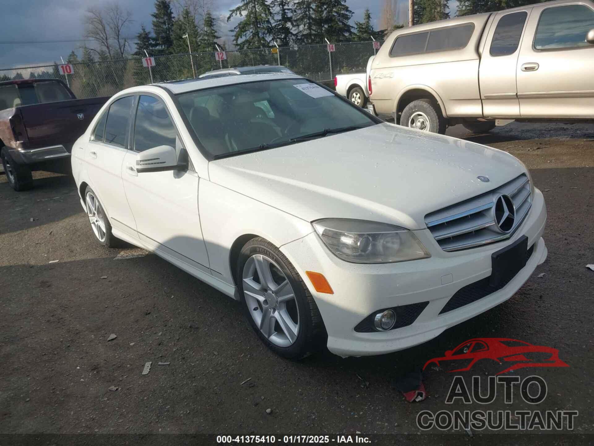 MERCEDES-BENZ C 300 2010 - WDDGF5EBXAF432989