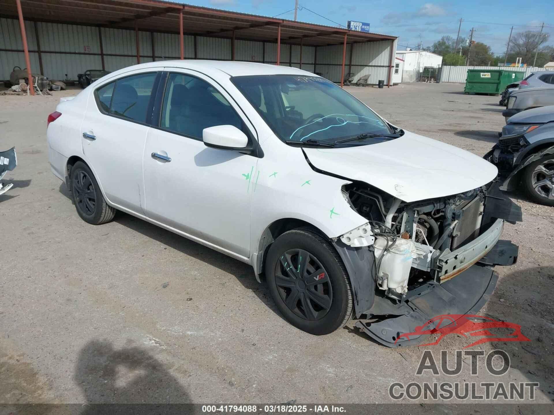 NISSAN VERSA 2016 - 3N1CN7AP5GL826958