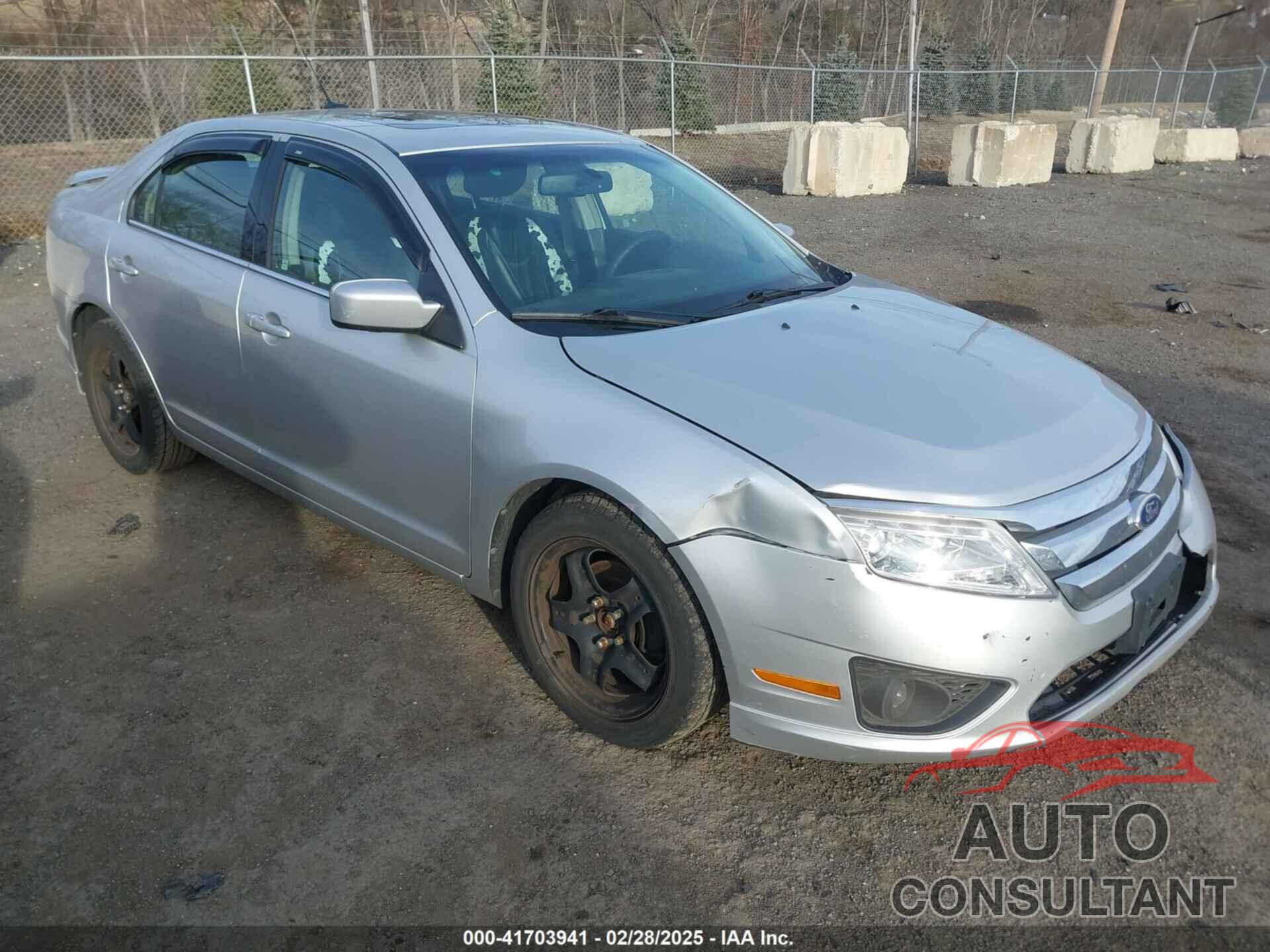 FORD FUSION 2011 - 3FAHP0HA0BR124760